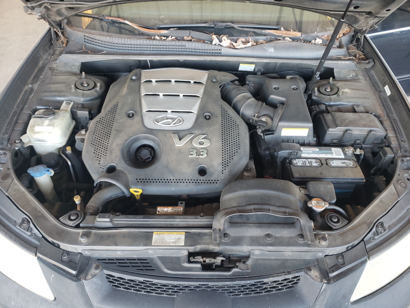 Photo 7 from auction – 2007 HYUNDAI SONATA SE with VIN 5NPEU46F57H230739