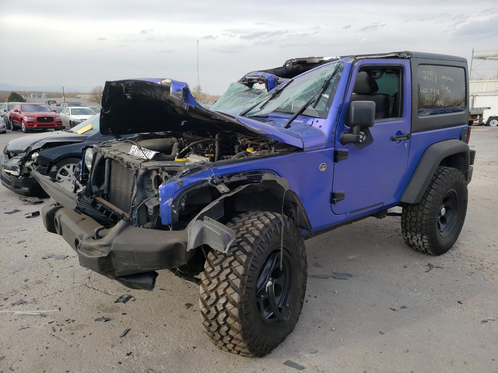 Photo 2 from auction – 2011 JEEP WRANGLER S with VIN 1J4AA2D17BL636281