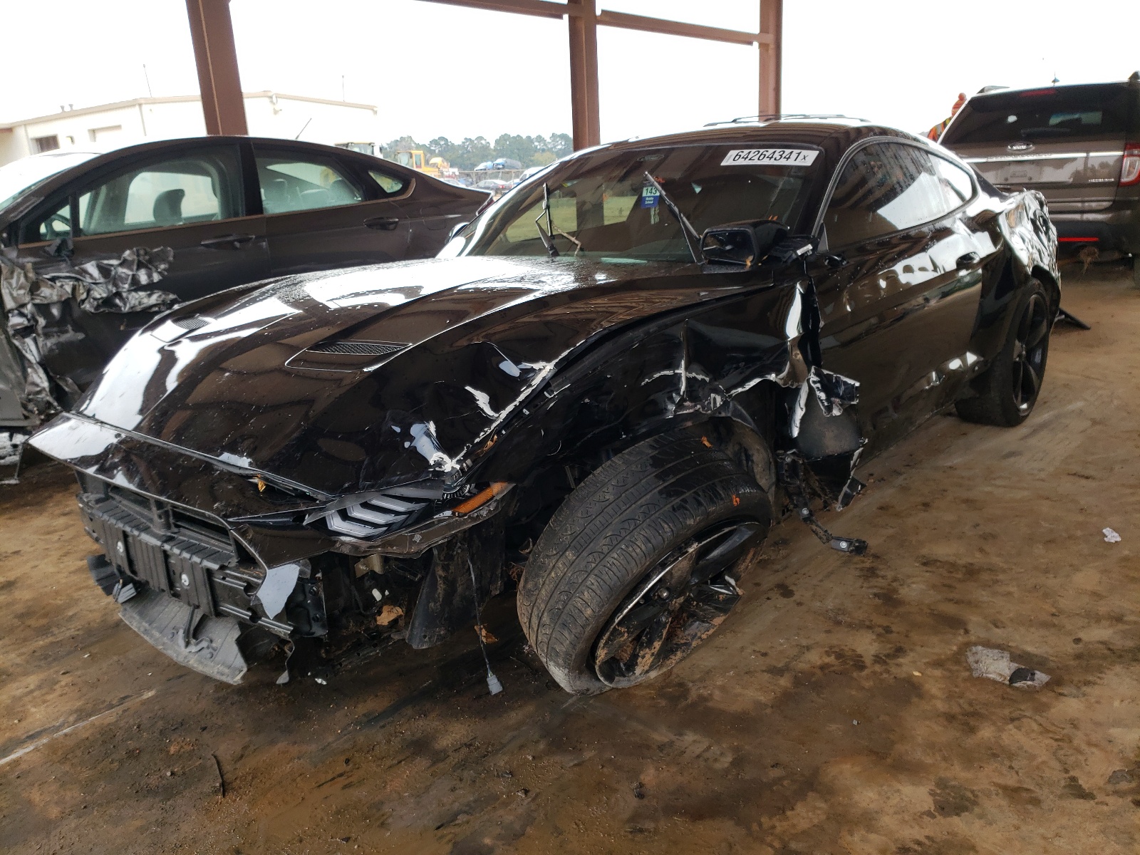 Photo 2 from auction – 2021 FORD MUSTANG with VIN 1FA6P8TH6M5119689