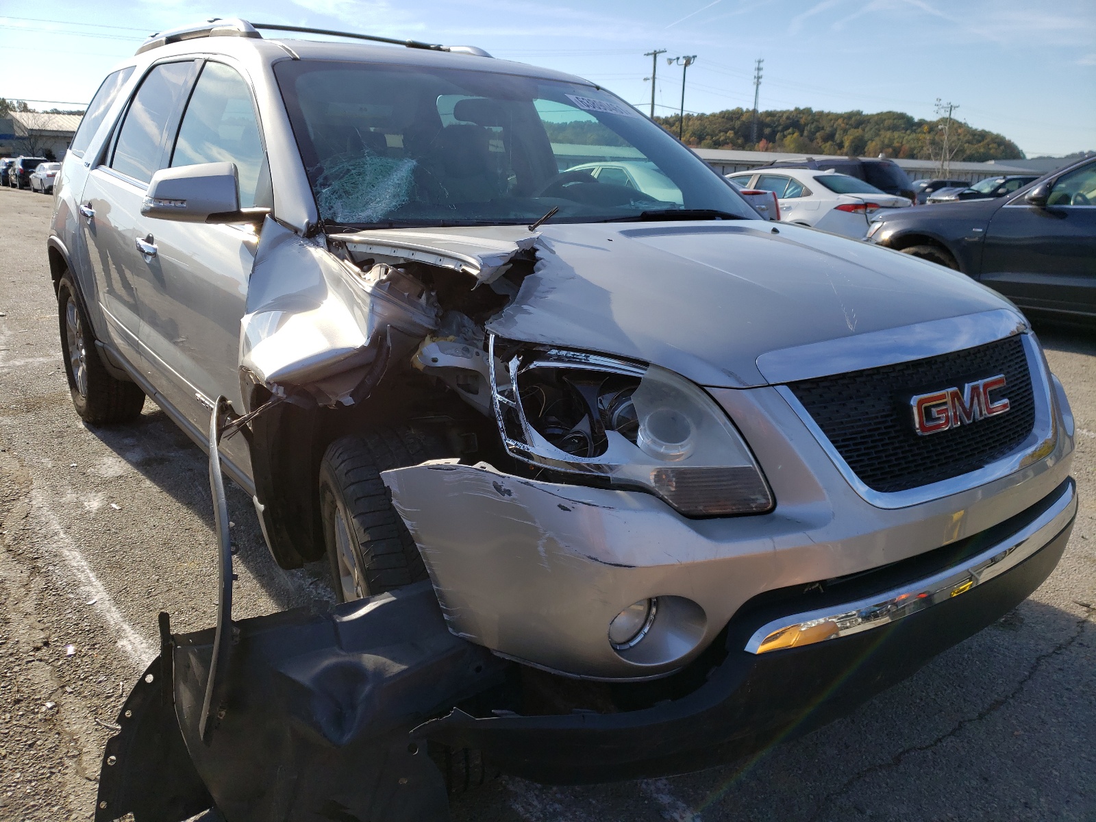 GMC ACADIA SLT 2008 with VIN 1GKEV23758J226427 - Photo from auction