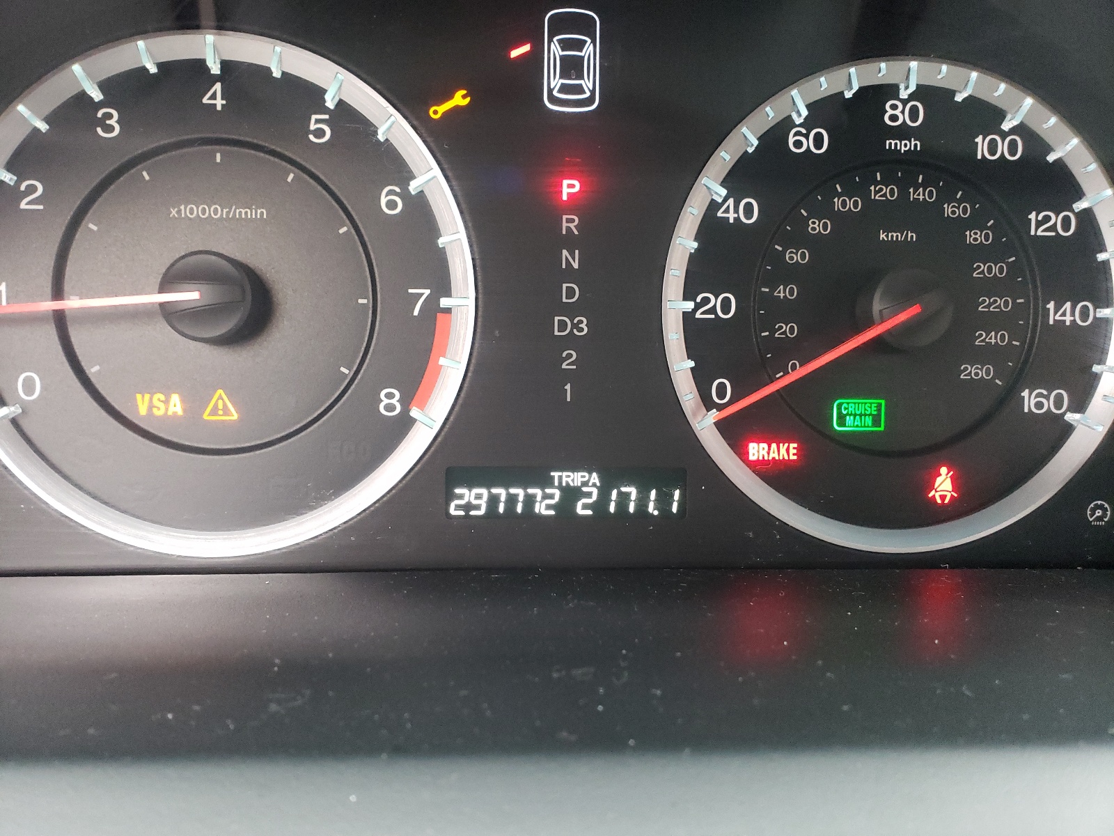 Photo 8 from auction – 2010 HONDA ACCORD EXL with VIN 1HGCP2F87AA167230