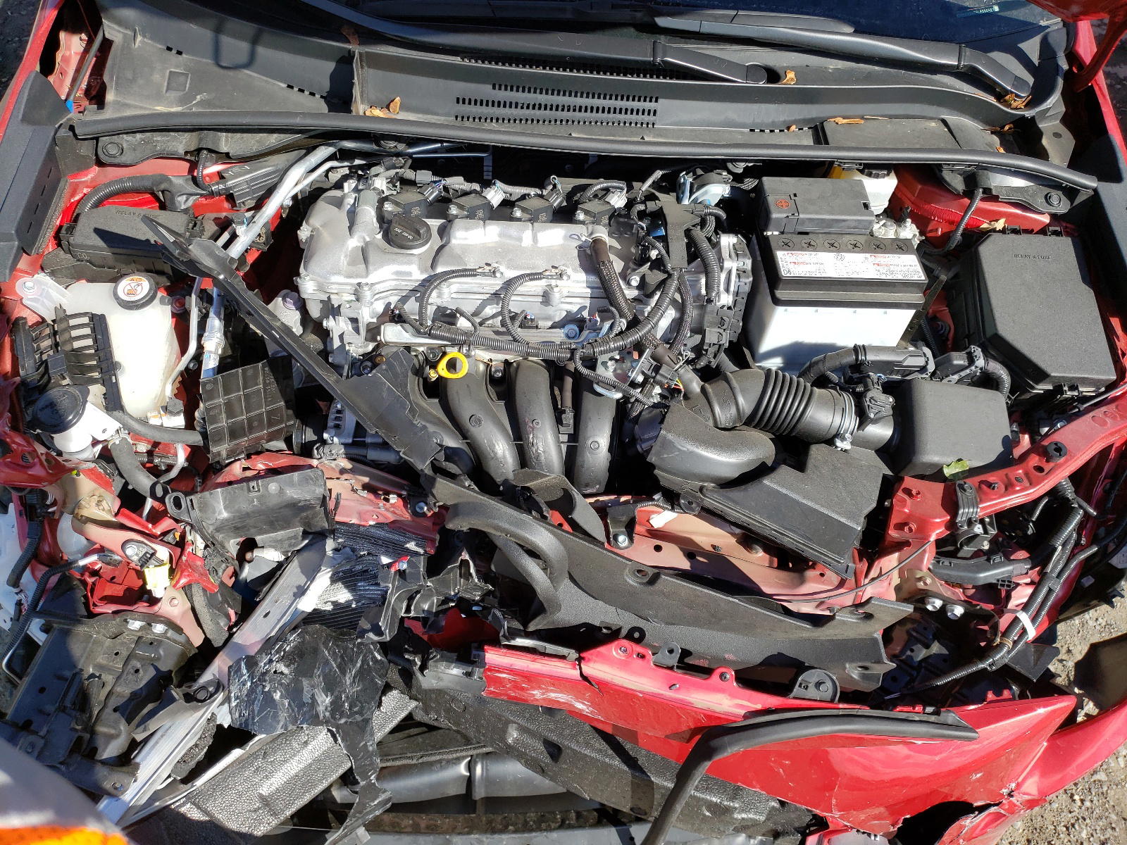 Photo 7 from auction – 2020 TOYOTA COROLLA LE with VIN 5YFEPRAE6LP080401