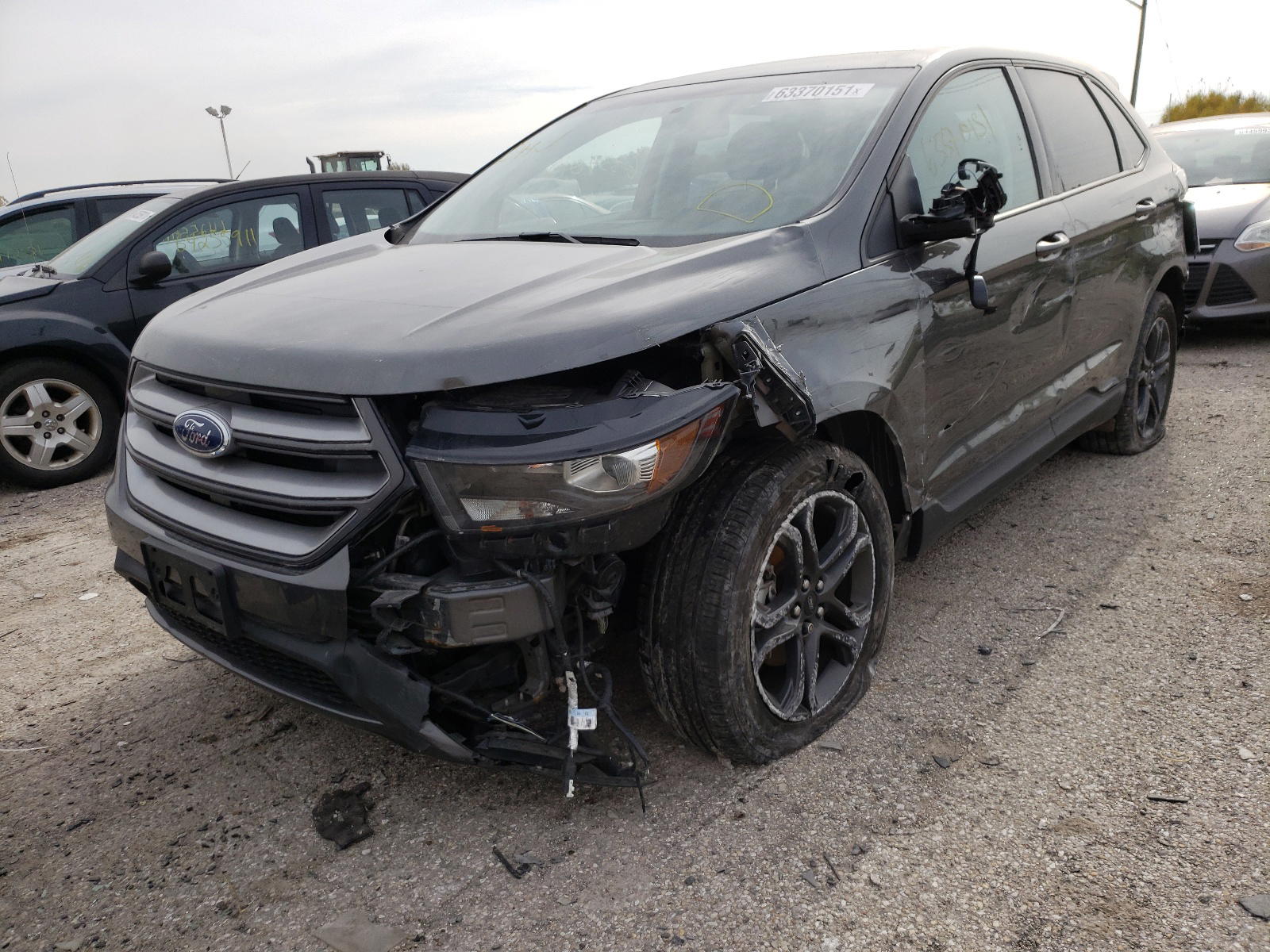 Photo 2 from auction – 2018 FORD EDGE SEL with VIN 2FMPK3J98JBC10929