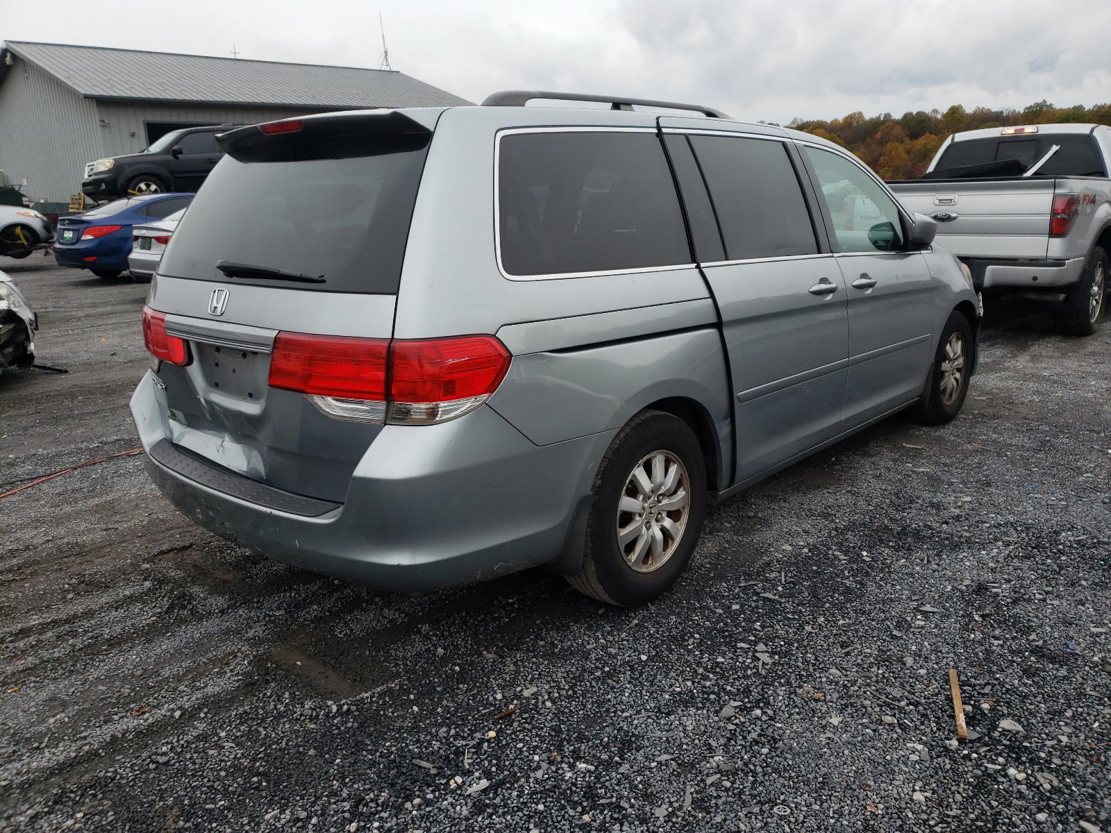 Photo 4 from auction – 2008 HONDA ODYSSEY EX with VIN 5FNRL38618B034776