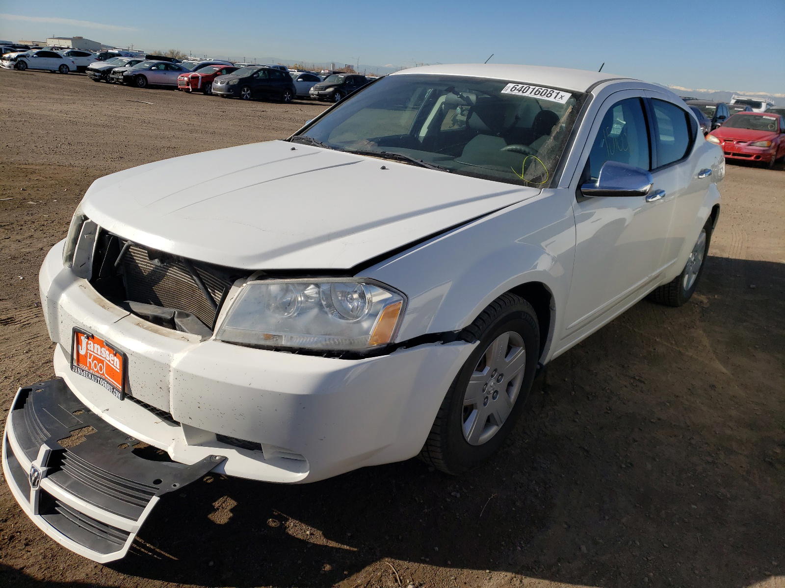 Photo 2 from auction – 2010 DODGE AVENGER SX with VIN 1B3CC4FBXAN167301