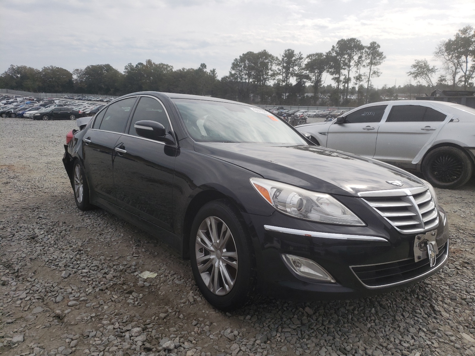 HYUNDAI GENESIS 2013 with VIN KMHGC4DD7DU246368 - Photo from auction