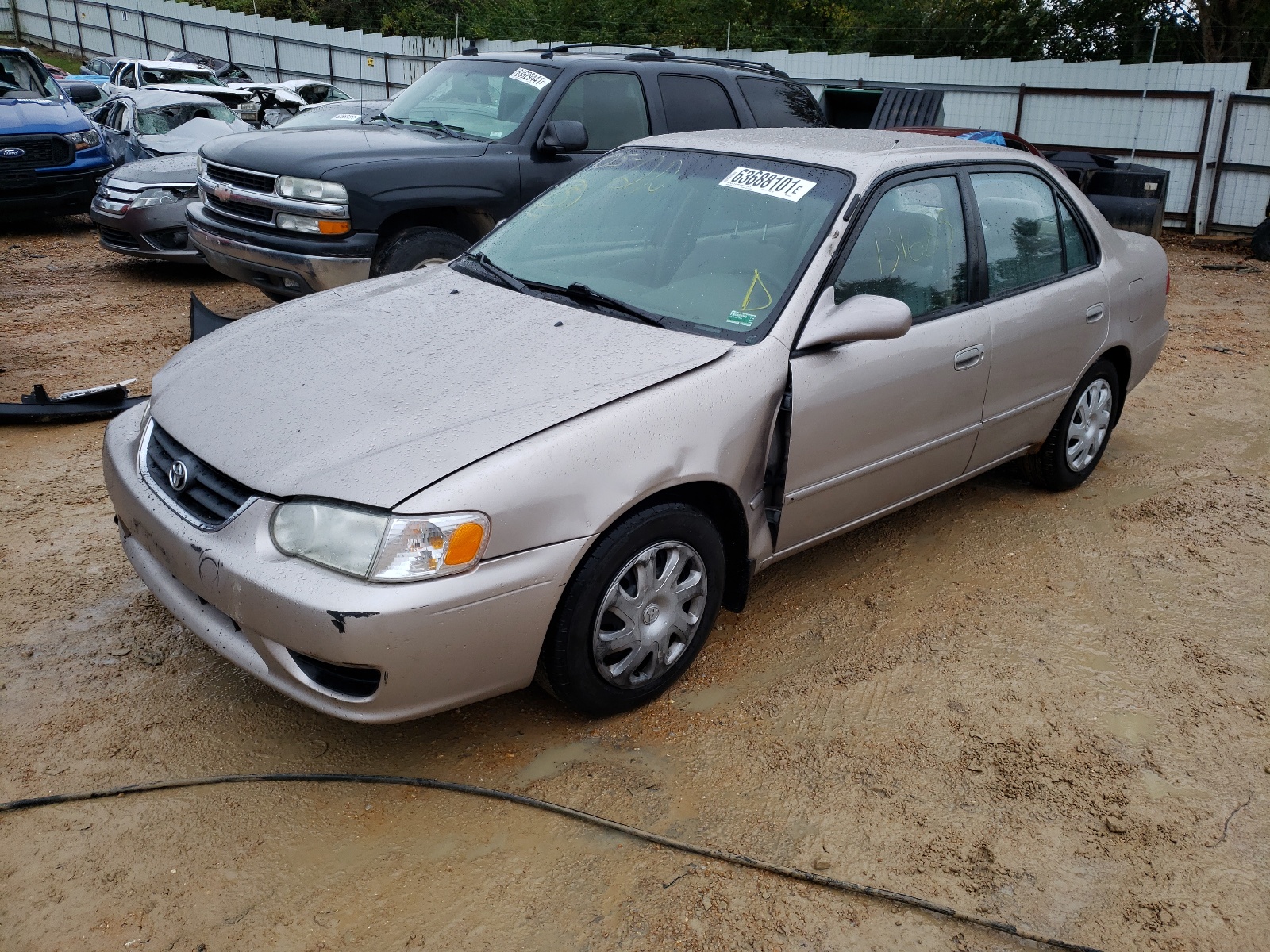 Photo 2 from auction – 2002 TOYOTA COROLLA CE with VIN 1NXBR12EX2Z648319