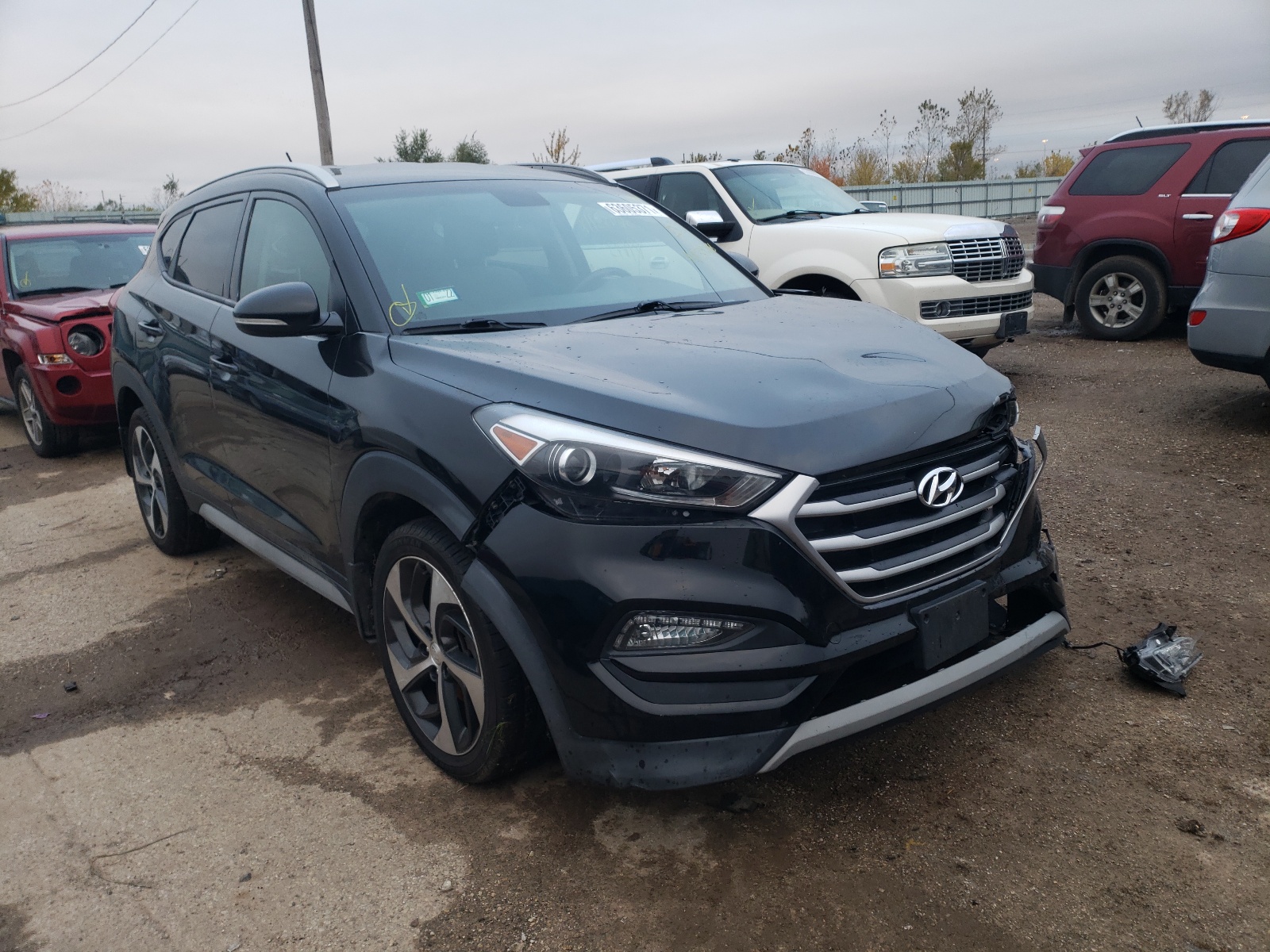 HYUNDAI TUCSON LIM 2017 with VIN KM8J3CA26HU443928 - Photo from auction