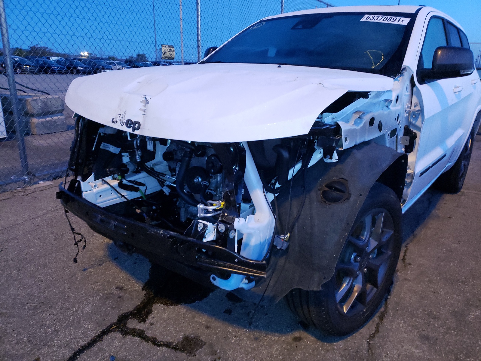 Photo 9 from auction – 2021 JEEP GRAND CHER with VIN 1C4RJFBG3MC807246