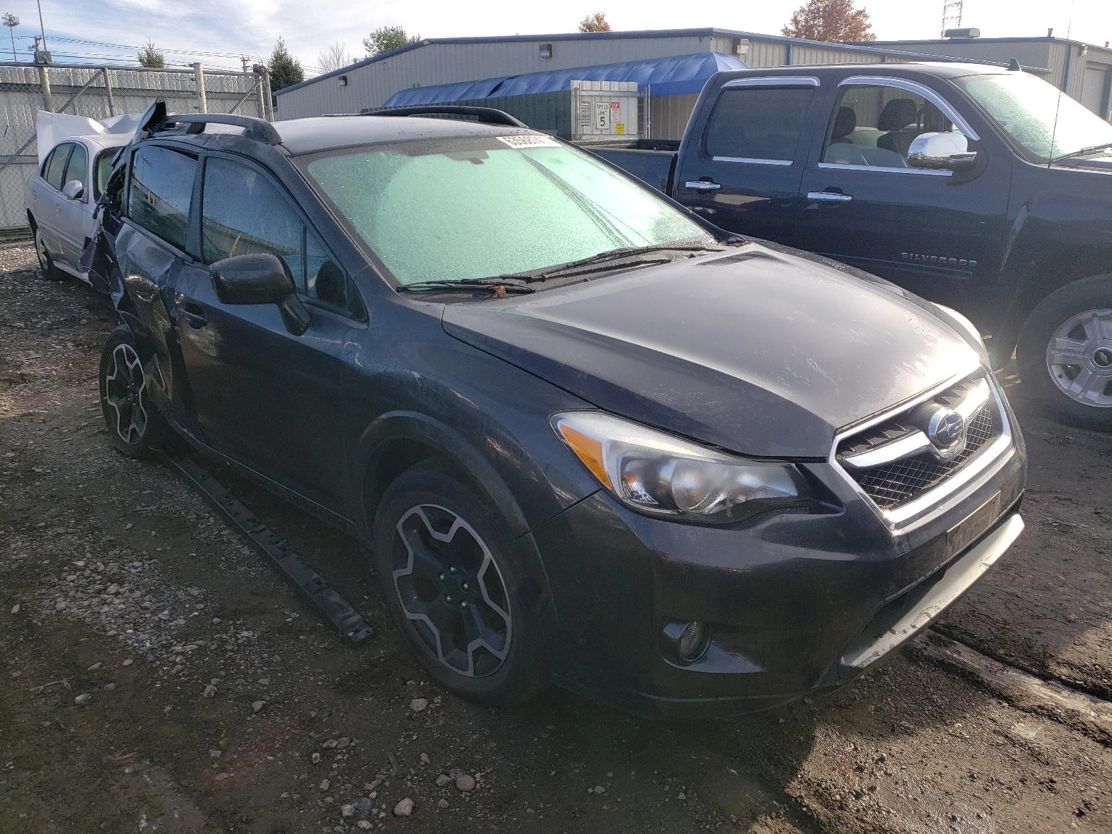 SUBARU XV CROSSTR 2015 with VIN JF2GPAFC1F8291900 - Photo from auction