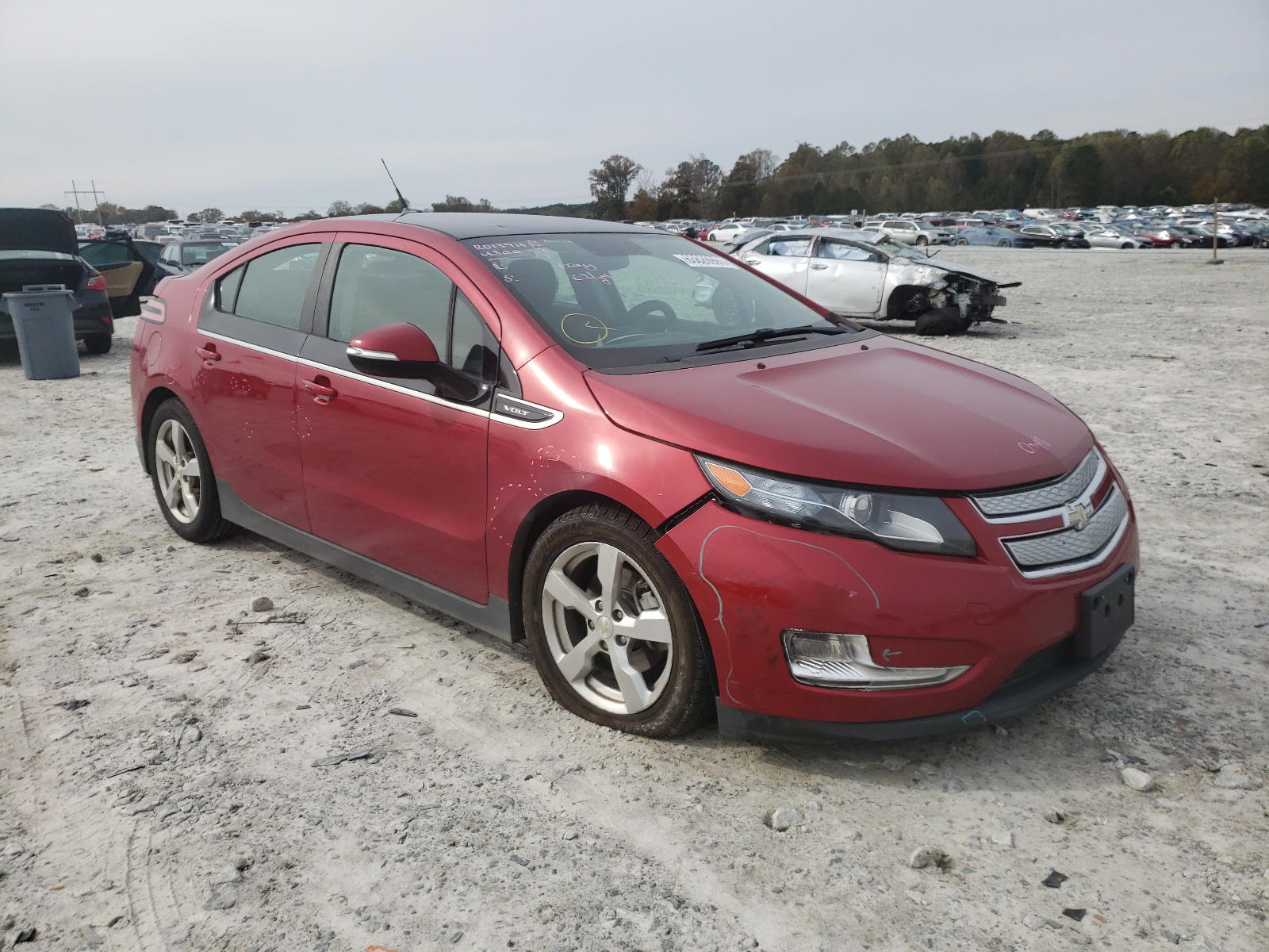 CHEVROLET VOLT 2012 with VIN 1G1RA6E49CU125278 - Photo from auction