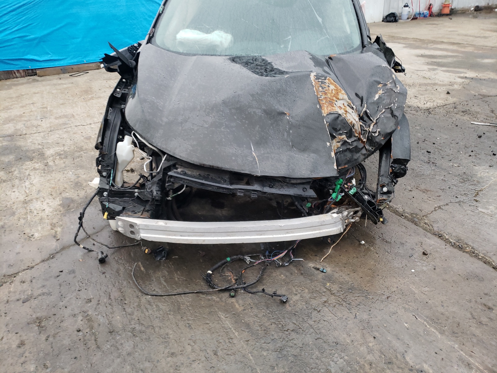 Photo 9 from auction – 2017 HONDA CR-V EX with VIN 2HKRW2H53HH617991
