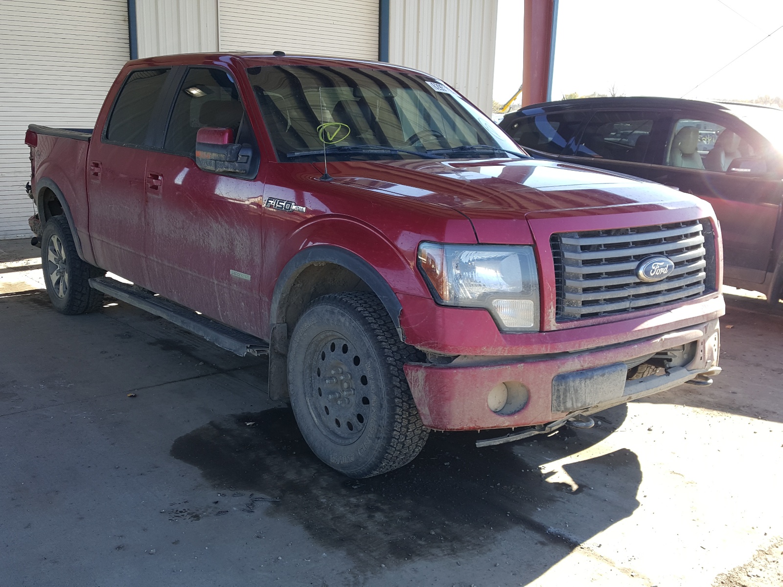 FORD F150 SUPER 2011 with VIN 1FTFW1ET8BKE18783 - Photo from auction
