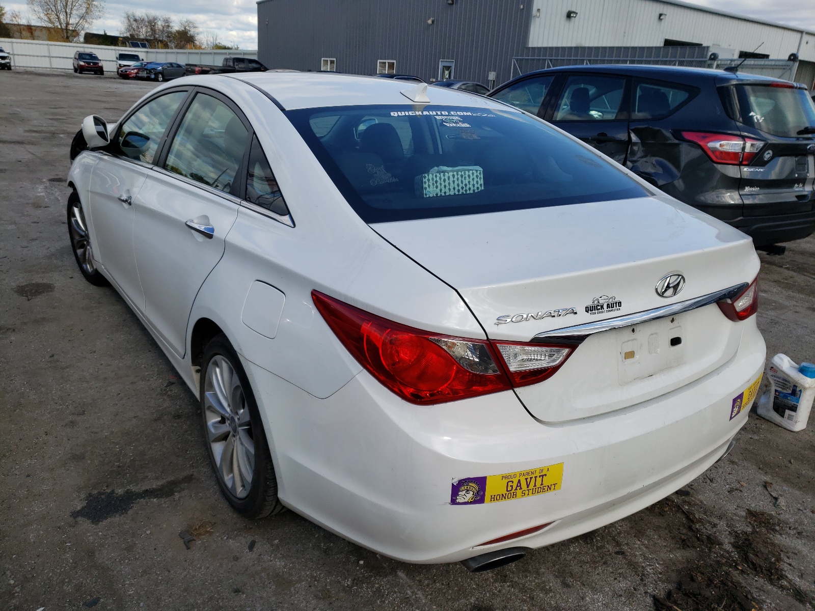 Photo 3 from auction – 2011 HYUNDAI SONATA SE with VIN 5NPEC4AC1BH159418