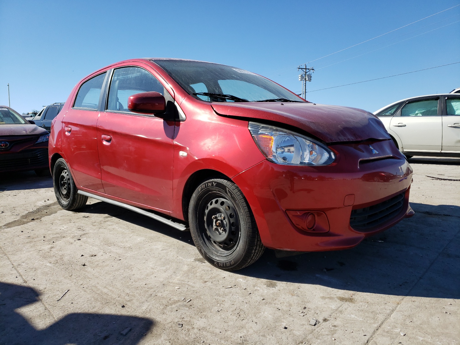 Photo 1 from auction – 2015 MITSUBISHI MIRAGE DE with VIN ML32A3HJ8FH038268