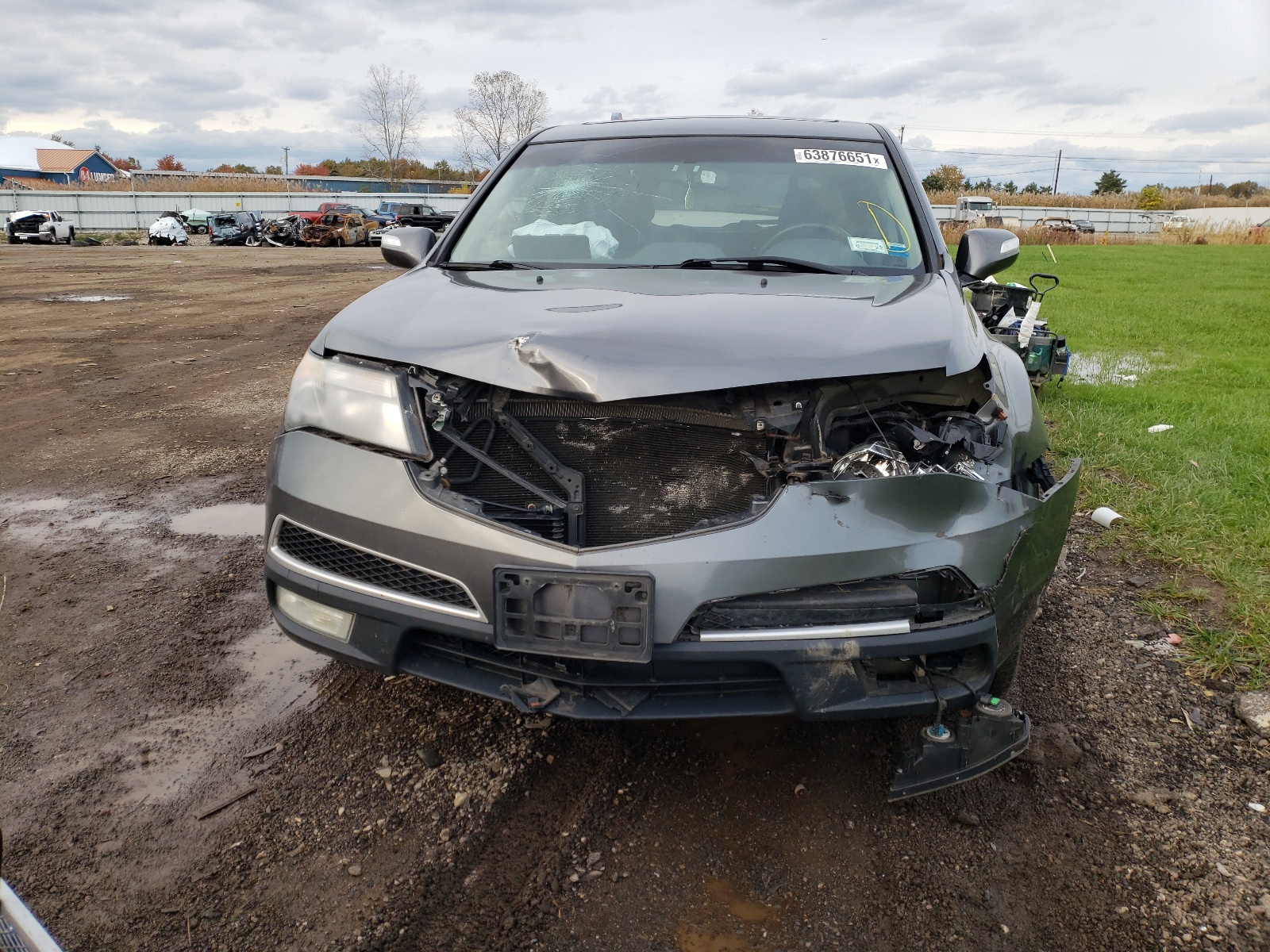 Photo 9 from auction – 2011 ACURA MDX TECHNO with VIN 2HNYD2H40BH509007