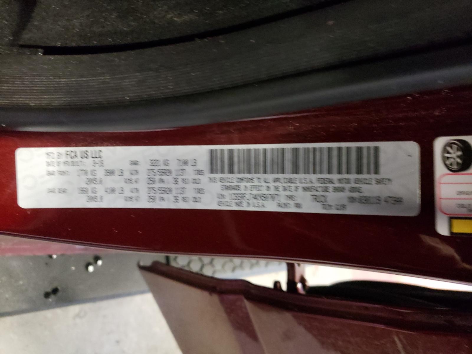 Photo 10 from auction – 2019 RAM 1500 LARAM with VIN 1C6SRFJT4KN507071