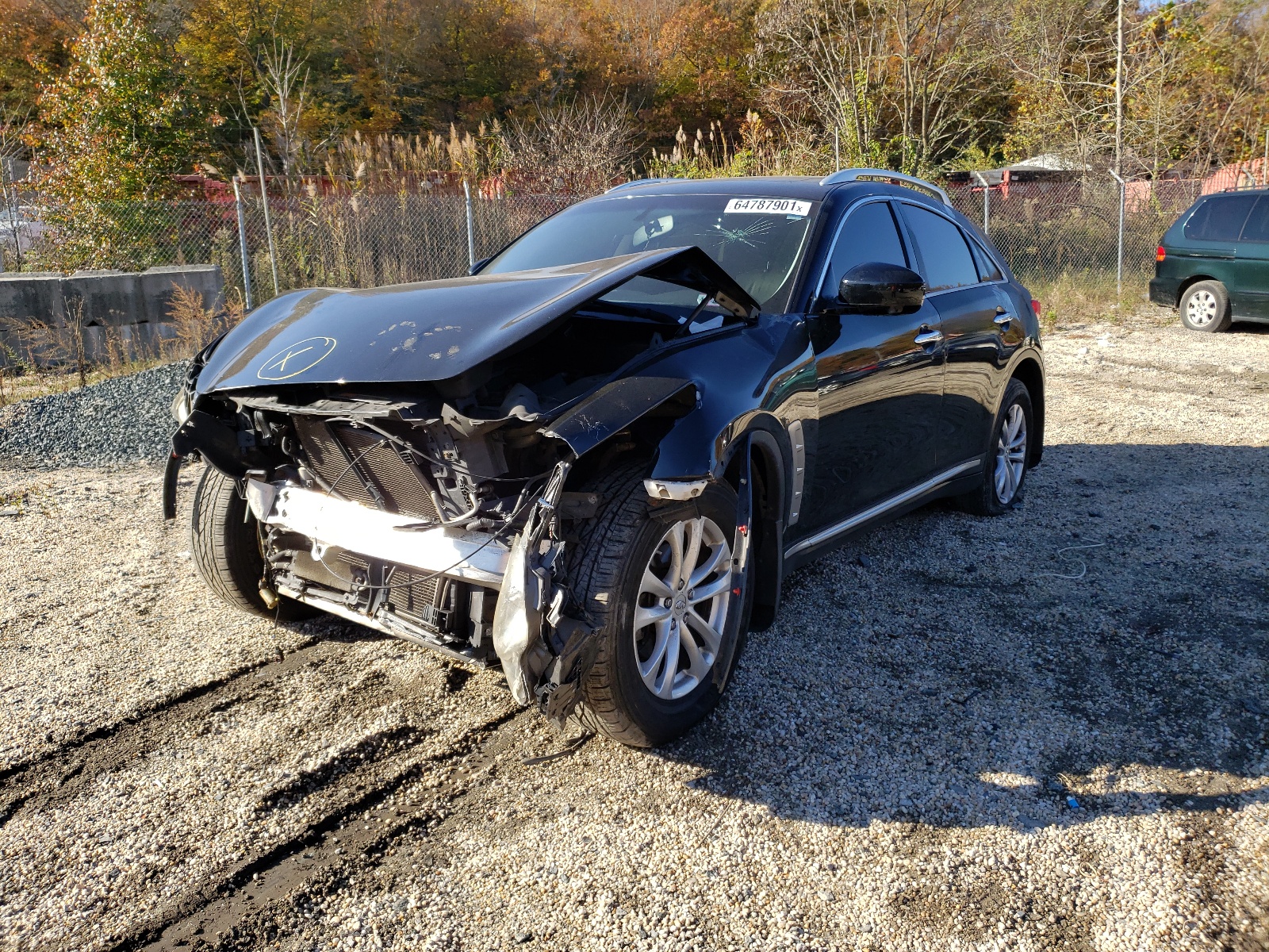 Photo 2 from auction – 2009 INFINITI FX35 with VIN JNRAS18W49M151362
