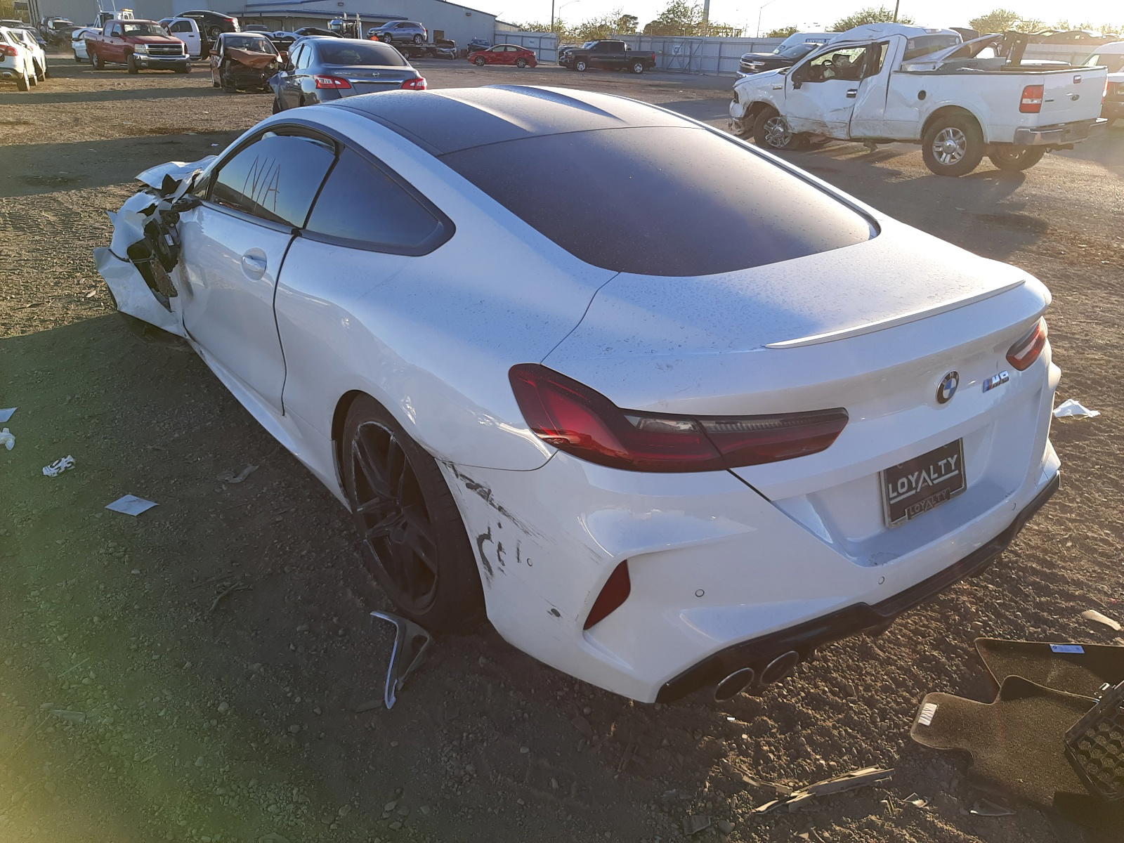 Photo 3 from auction – 2020 BMW M8 with VIN WBSAE0C04LCD56144