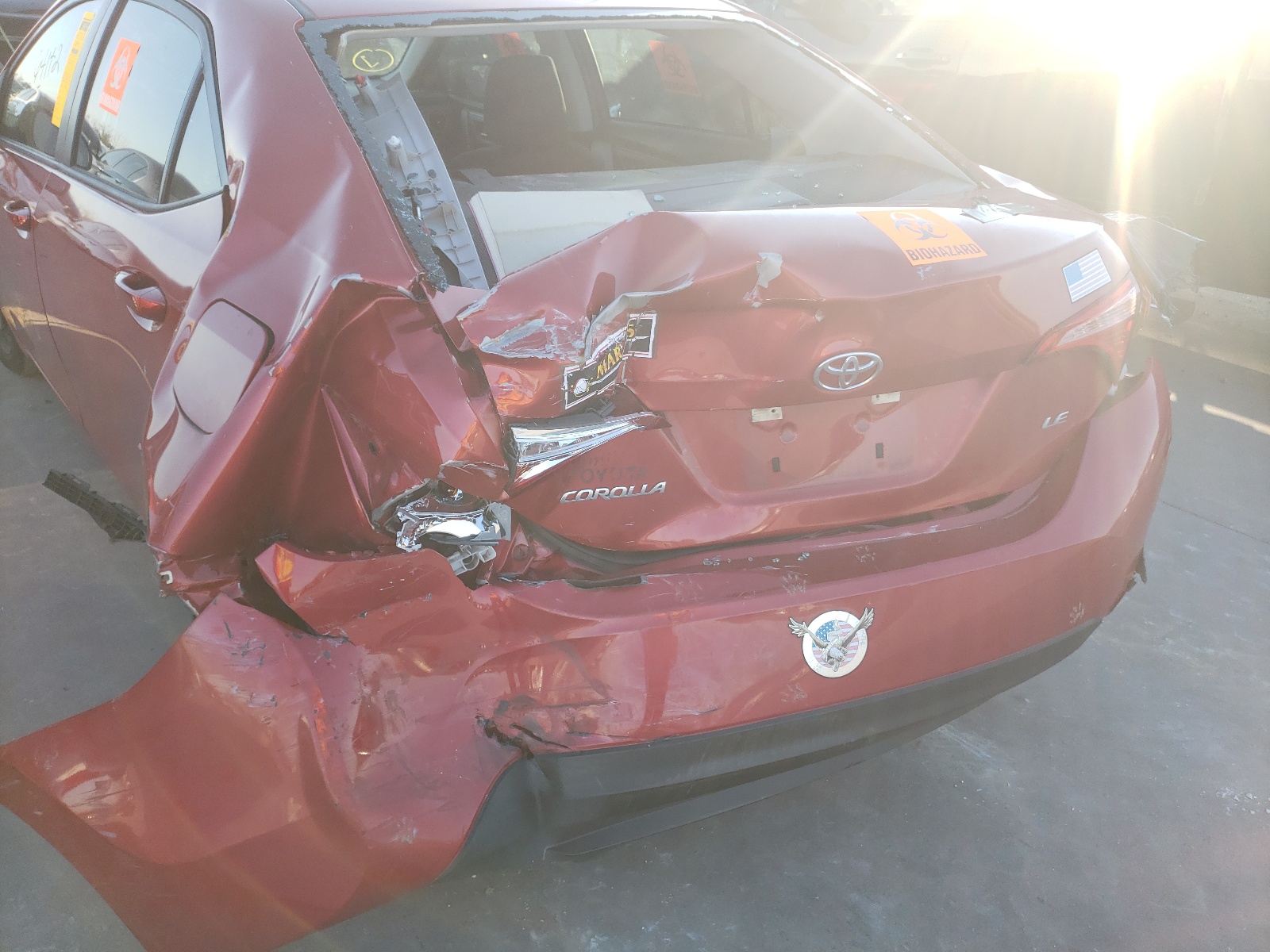 Photo 9 from auction – 2019 TOYOTA COROLLA L with VIN 5YFBURHE2KP879480