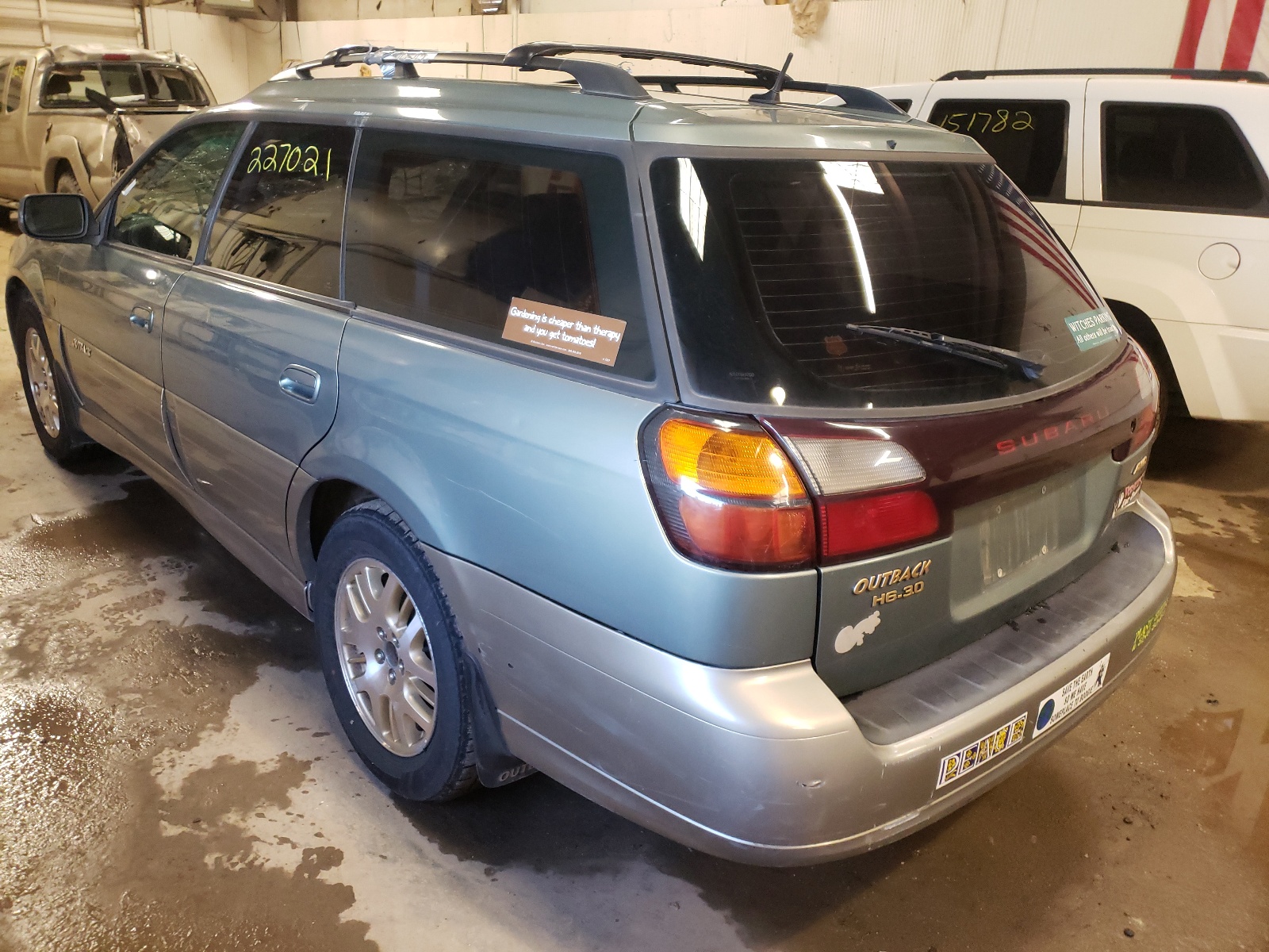 Photo 3 from auction – 2003 SUBARU LEGACY OUT with VIN 4S3BH806837604217