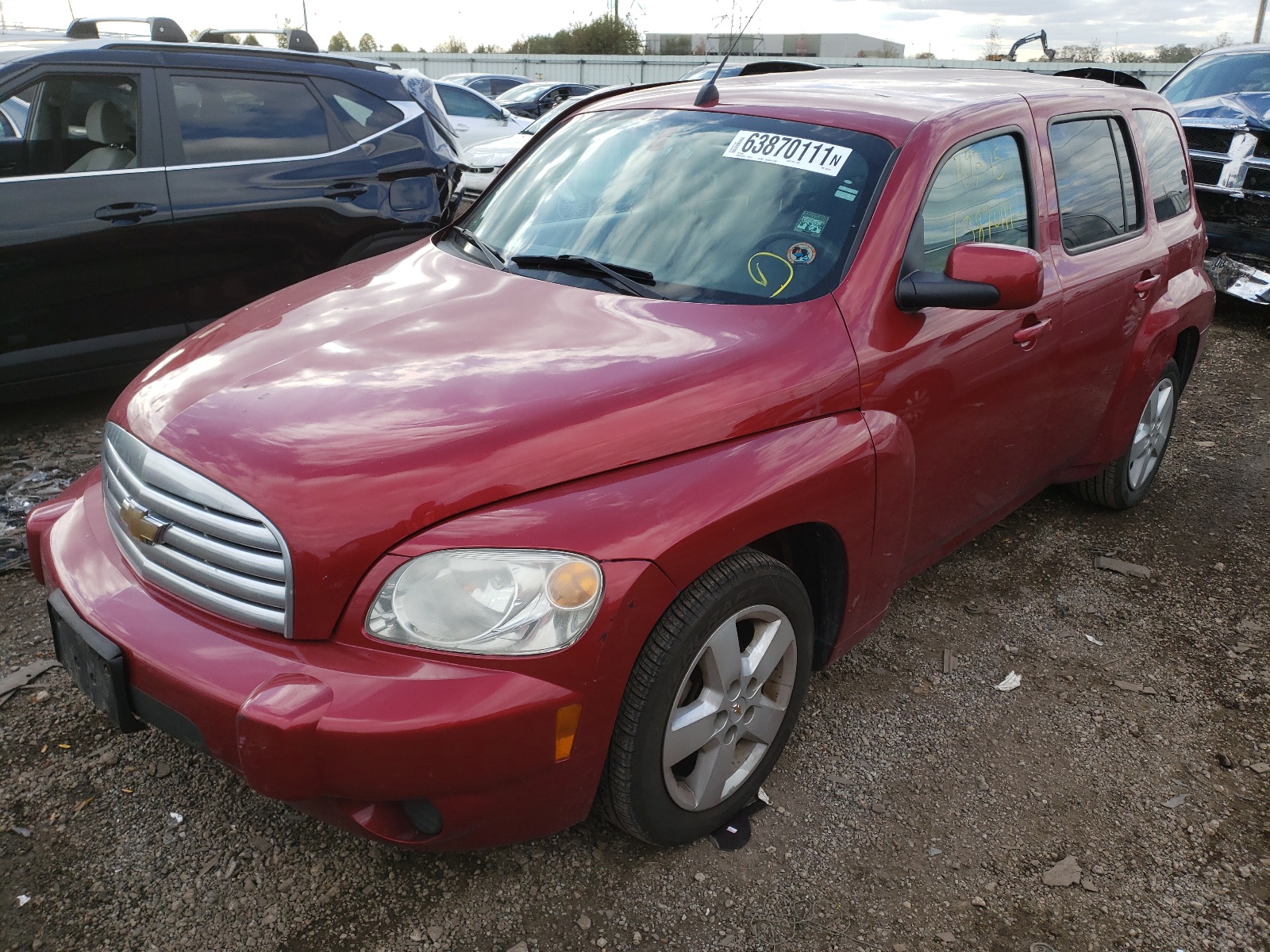 Photo 2 from auction – 2010 CHEVROLET HHR LT with VIN 3GNBABDB5AS605579