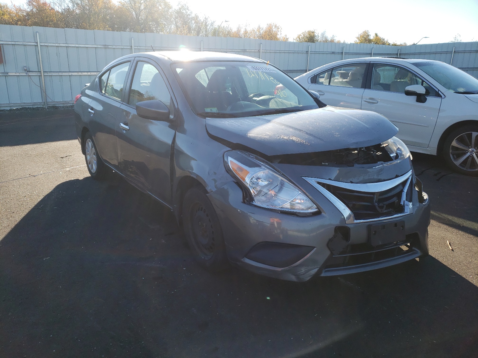 NISSAN VERSA S 2016 with VIN 3N1CN7APXGL864525 - Photo from auction