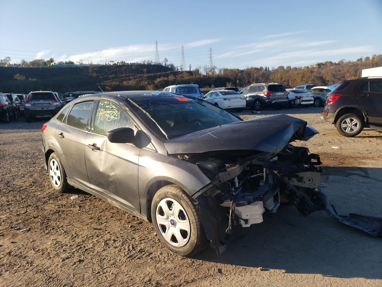 FORD FOCUS S 2017 with VIN 1FADP3E20HL313056 - Photo from auction