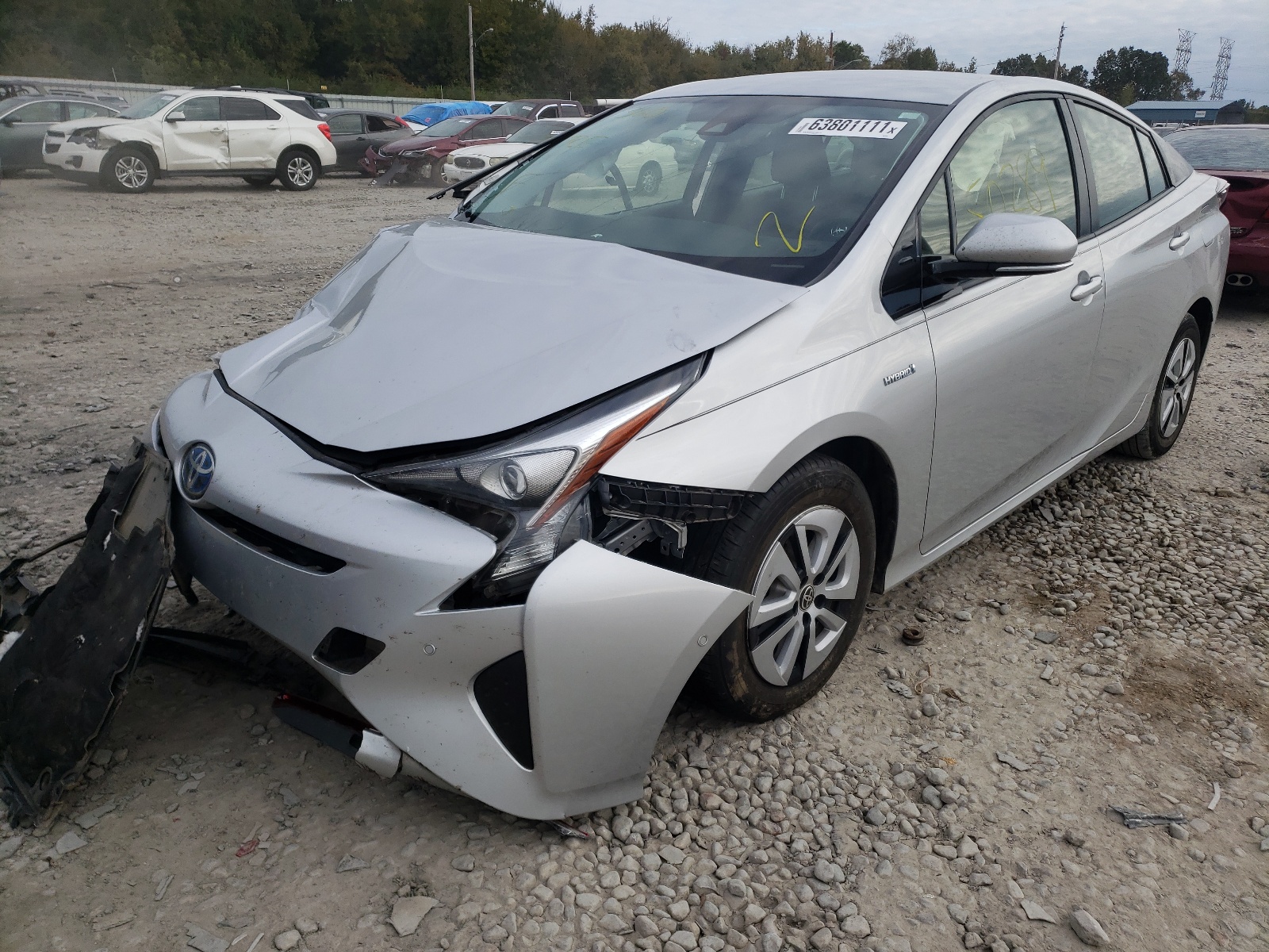 Photo 2 from auction – 2018 TOYOTA PRIUS with VIN JTDKBRFU6J3067686