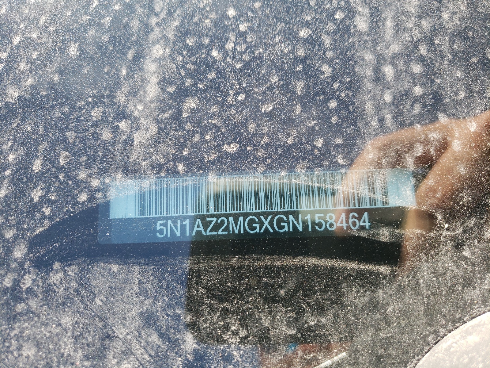 Photo 10 from auction – 2016 NISSAN MURANO S with VIN 5N1AZ2MGXGN158464