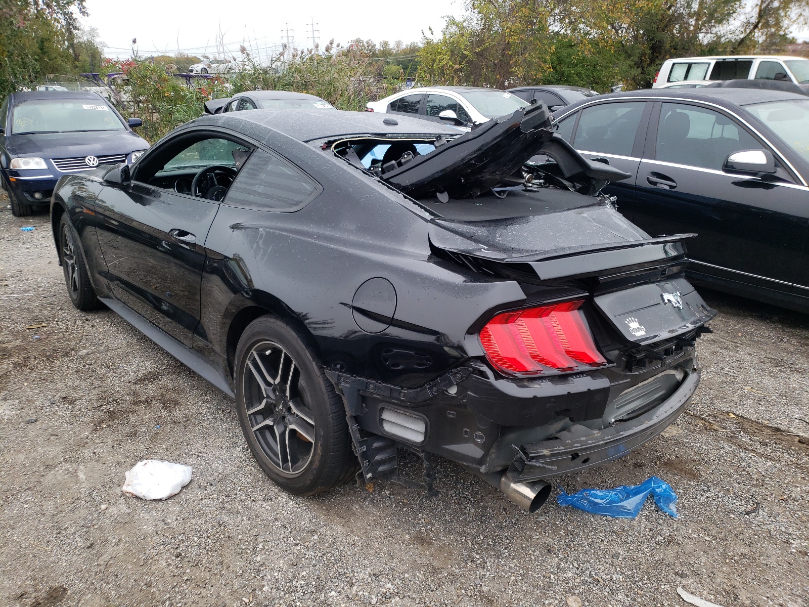 Photo 3 from auction – 2019 FORD MUSTANG with VIN 1FA6P8TH1K5133321