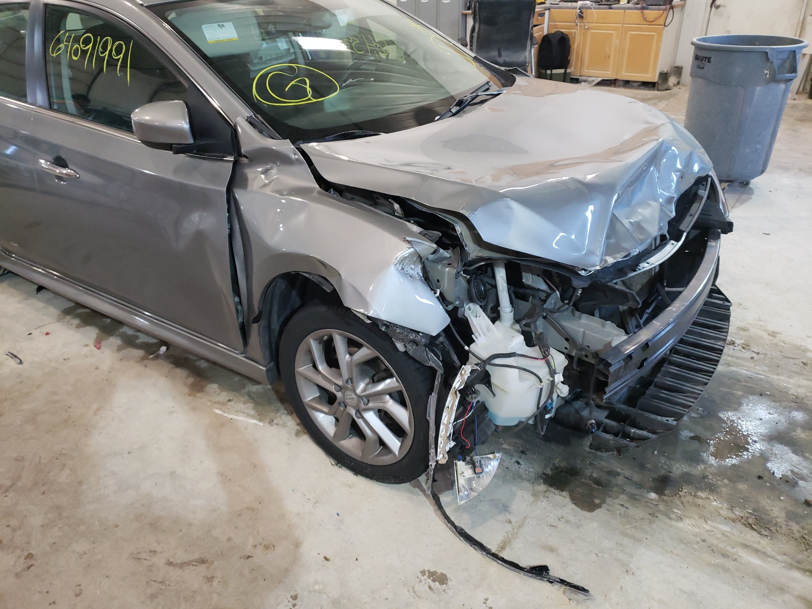 Photo 9 from auction – 2014 NISSAN SENTRA S with VIN 3N1AB7AP3EY291497