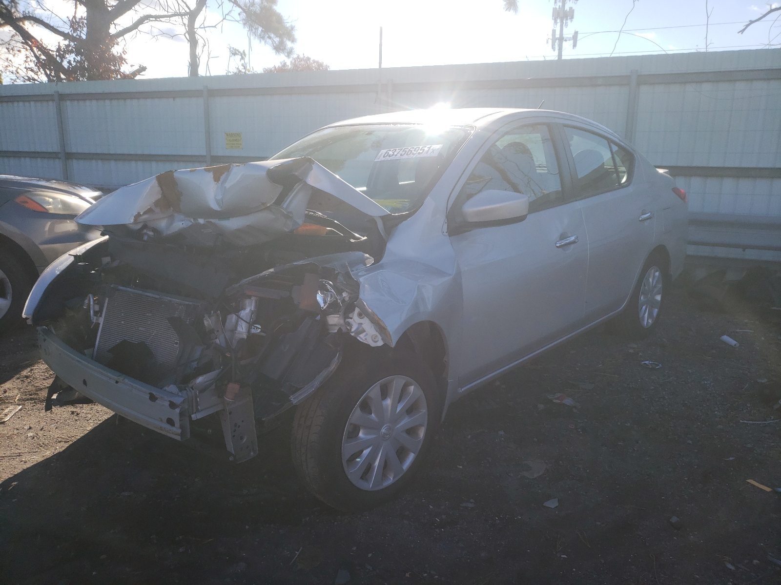 Photo 2 from auction – 2019 NISSAN VERSA S with VIN 3N1CN7AP8KL879064