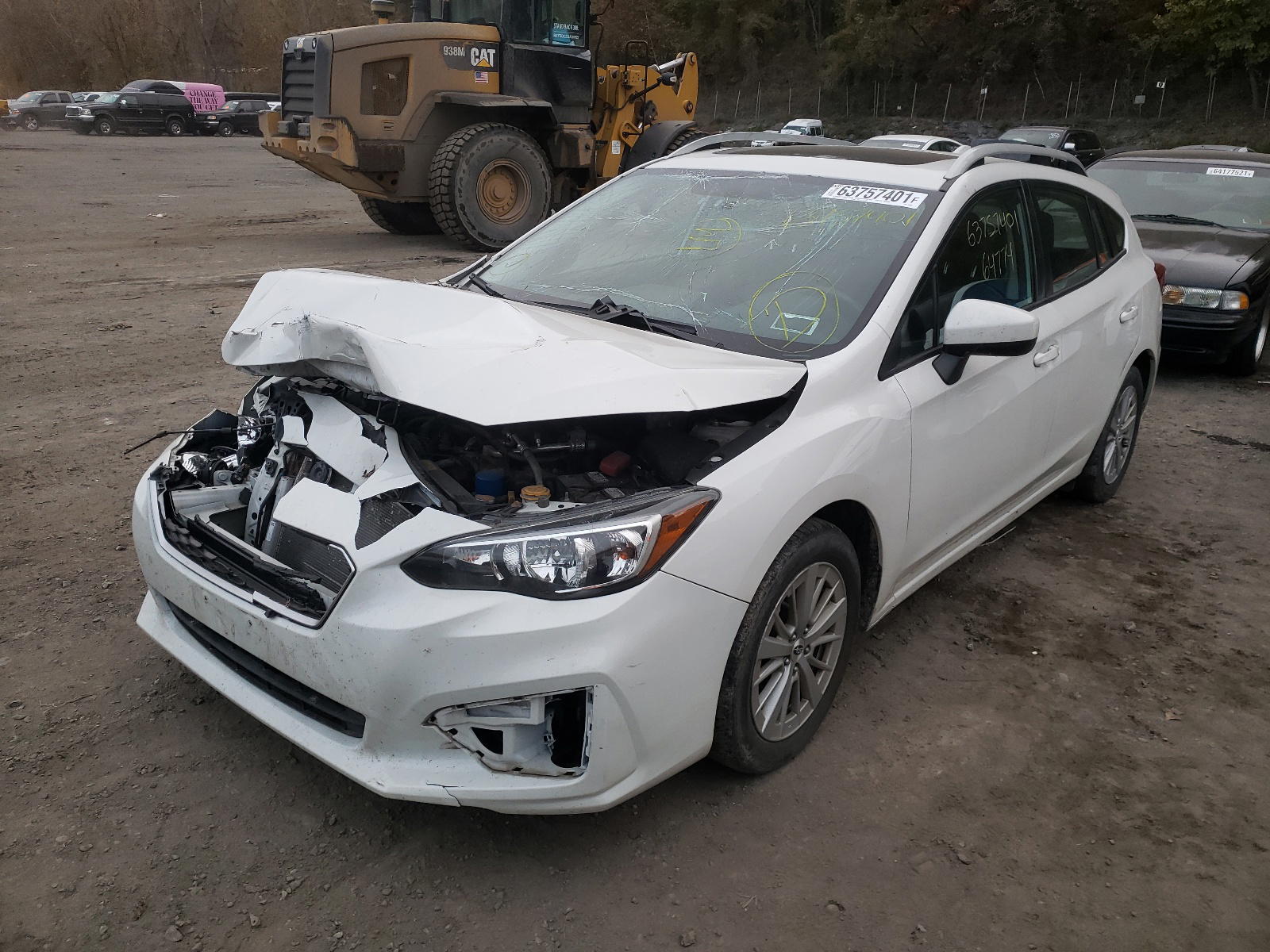 Photo 2 from auction – 2017 SUBARU IMPREZA PR with VIN 4S3GTAB64H3740996
