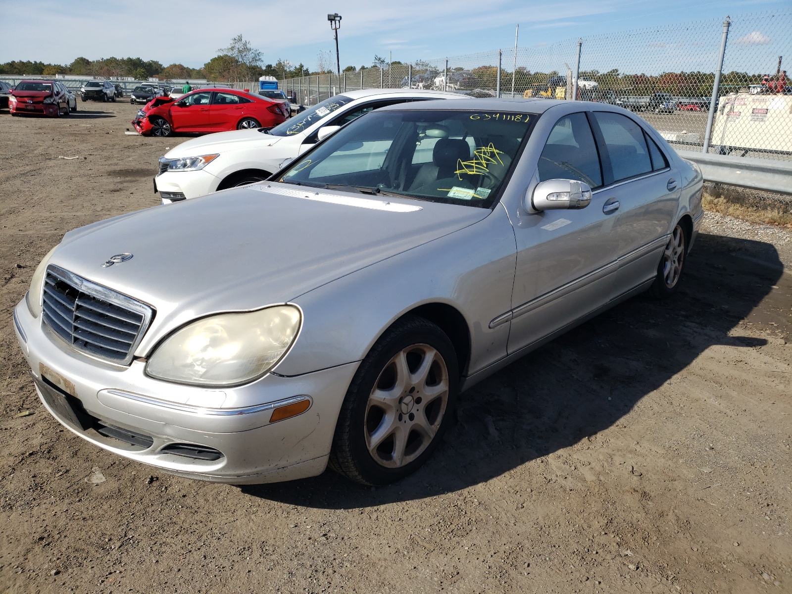 Photo 2 from auction – 2004 MERCEDES-BENZ S-CLASS with VIN WDBNG83J04A398913