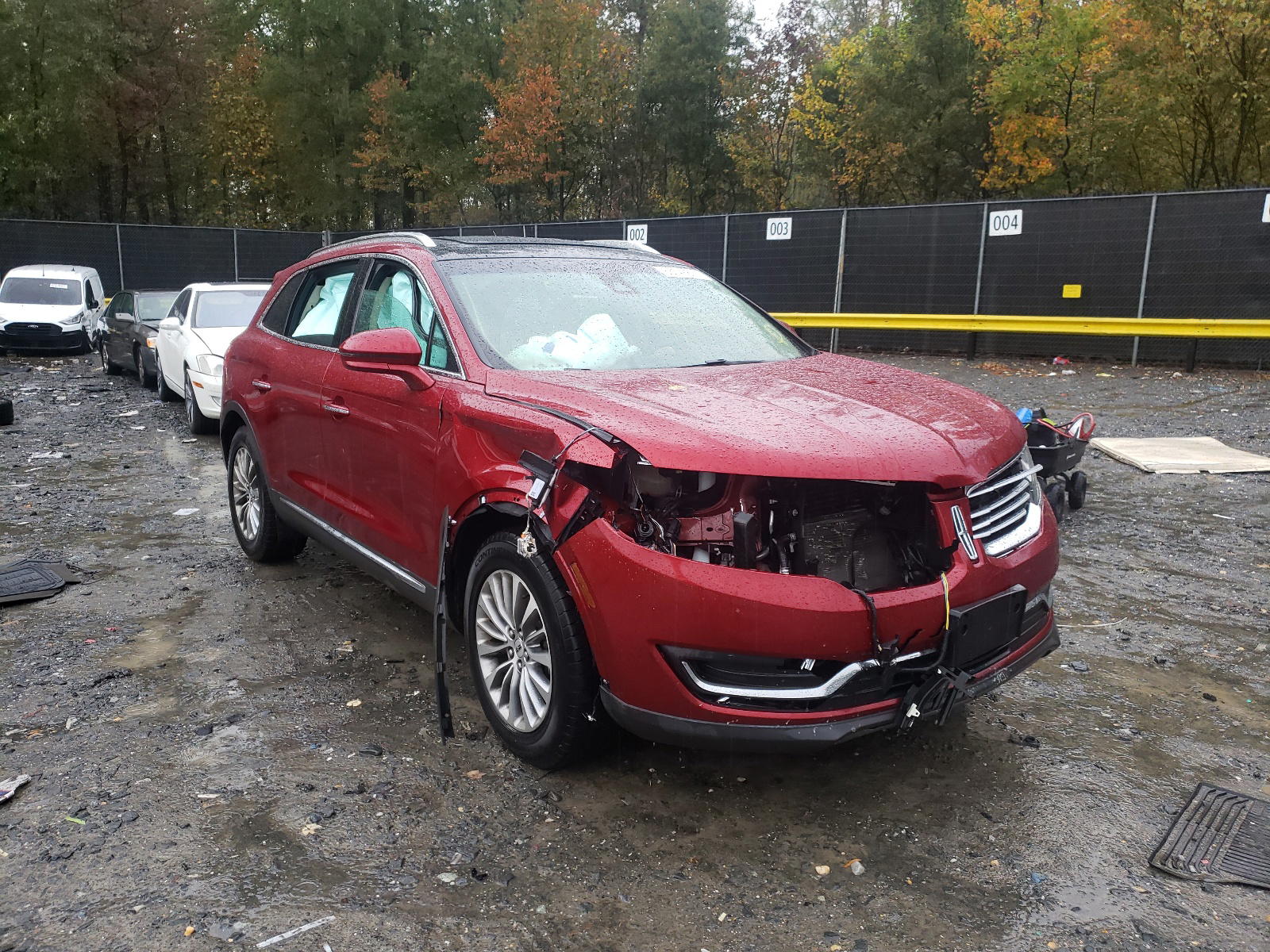 Photo 9 from auction – 2017 LINCOLN MKX SELECT with VIN 2LMPJ6KR1HBL12977