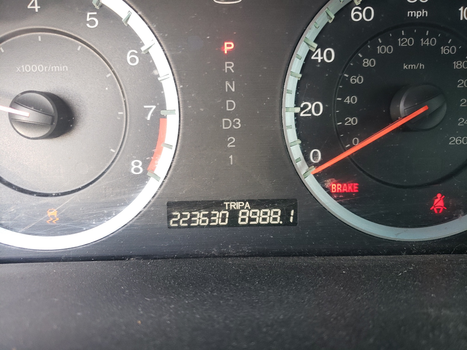 Photo 8 from auction – 2011 HONDA ACCORD EXL with VIN 1HGCP2F82BA085410