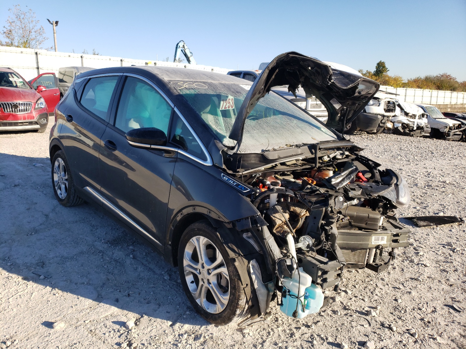 CHEVROLET BOLT EV LT 2017 with VIN 1G1FW6S03H4182959 - Photo from auction
