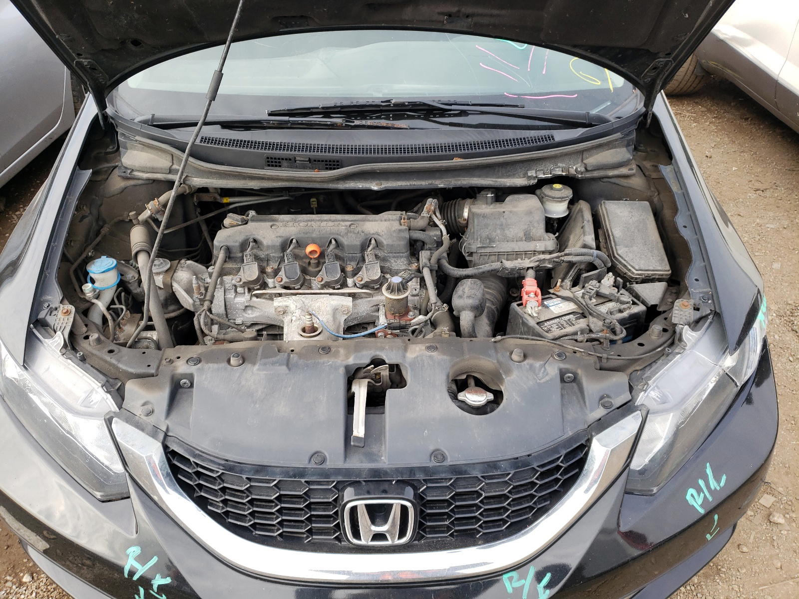 Photo 7 from auction – 2014 HONDA CIVIC EX with VIN 19XFB2F8XEE062100