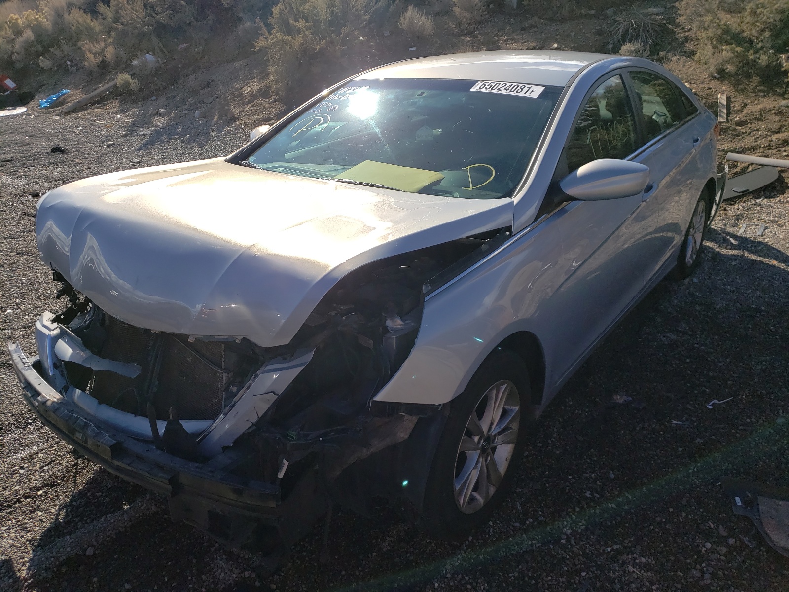 Photo 2 from auction – 2013 HYUNDAI SONATA GLS with VIN 5NPEB4AC4DH771442