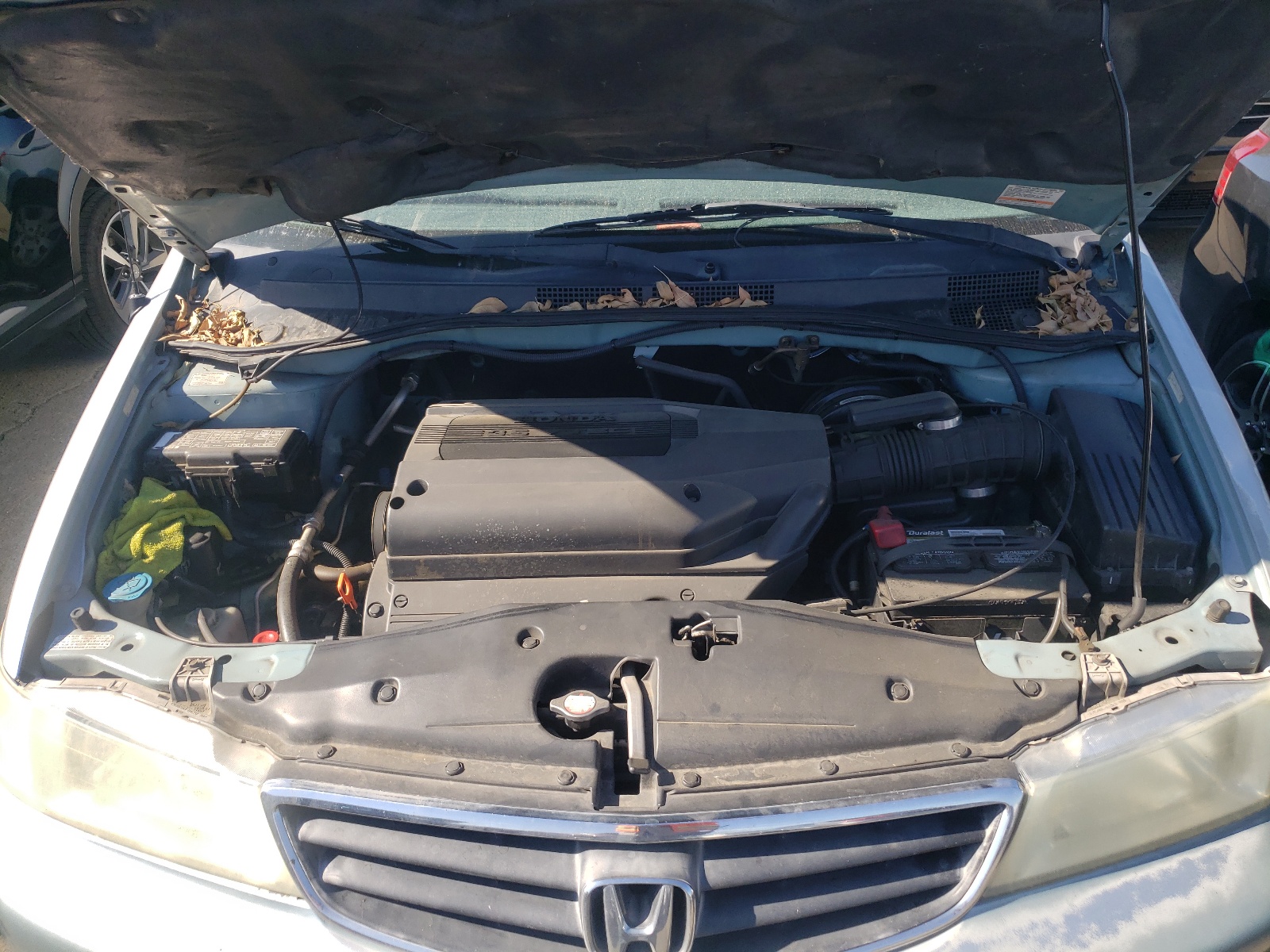 Photo 7 from auction – 2002 HONDA ODYSSEY EX with VIN 2HKRL18062H581194