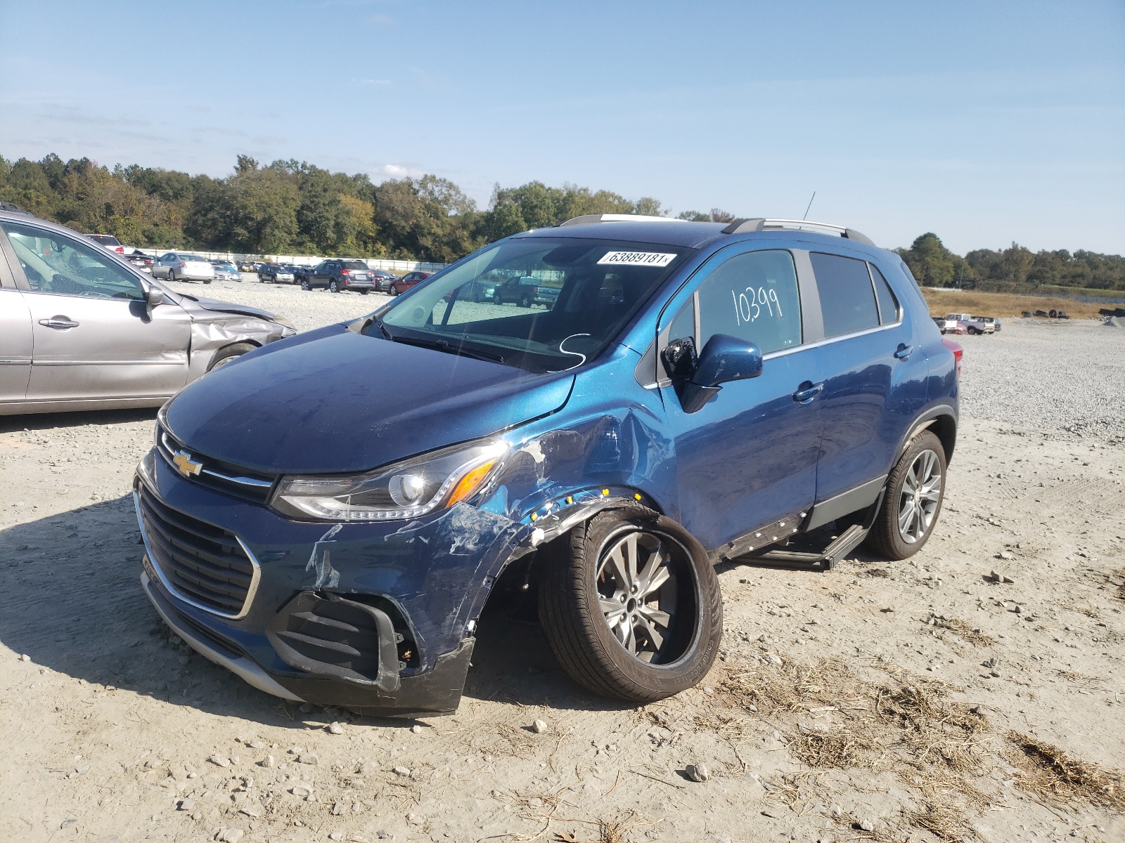 Photo 2 from auction – 2020 CHEVROLET TRAX 1LT with VIN KL7CJLSB9LB333135