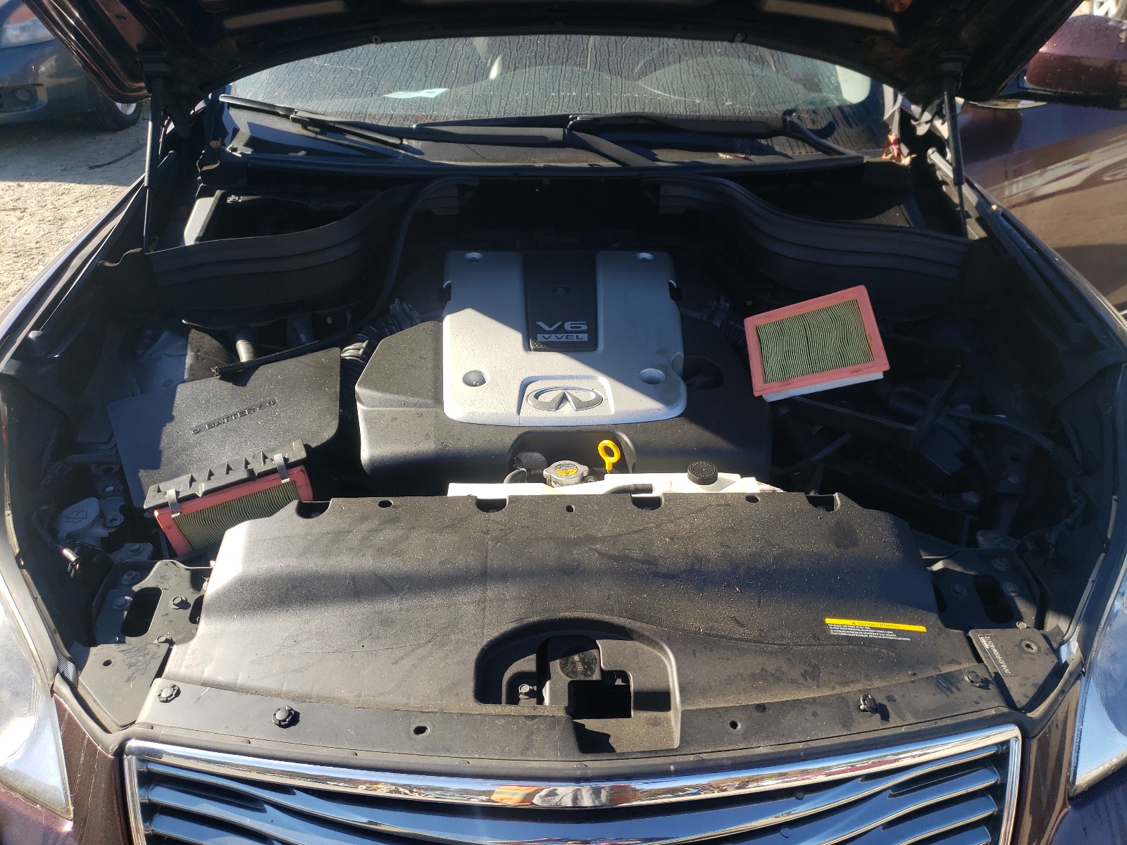Photo 7 from auction – 2013 INFINITI EX37 BASE with VIN JN1BJ0HR5DM482412