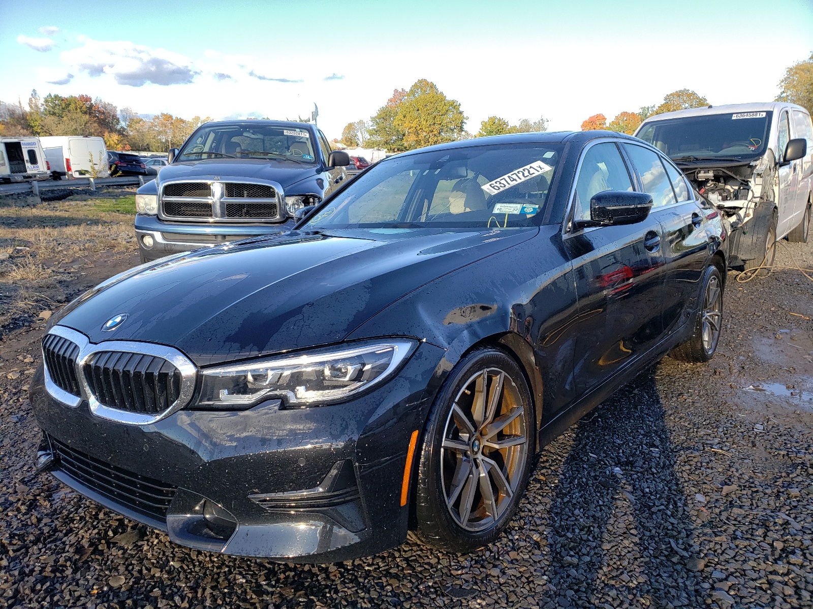 Photo 2 from auction – 2020 BMW 330XI with VIN 3MW5R7J09L8B42938