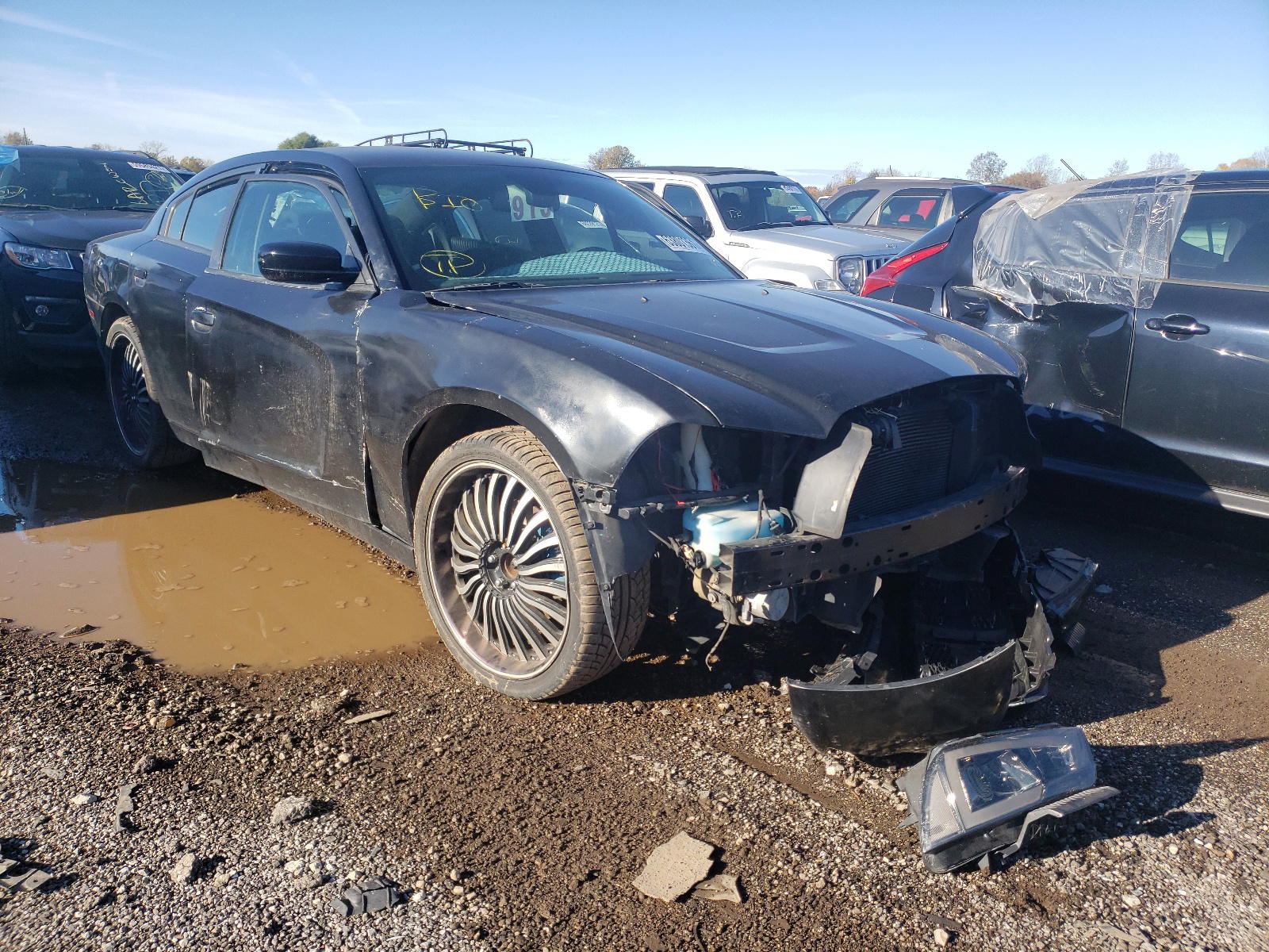 DODGE CHARGER SX 2013 with VIN 2C3CDXJG2DH586972 - Photo from auction