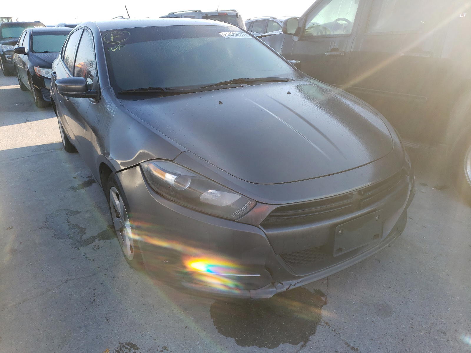 DODGE DART SXT 2016 with VIN 1C3CDFBB2GD591474 - Photo from auction