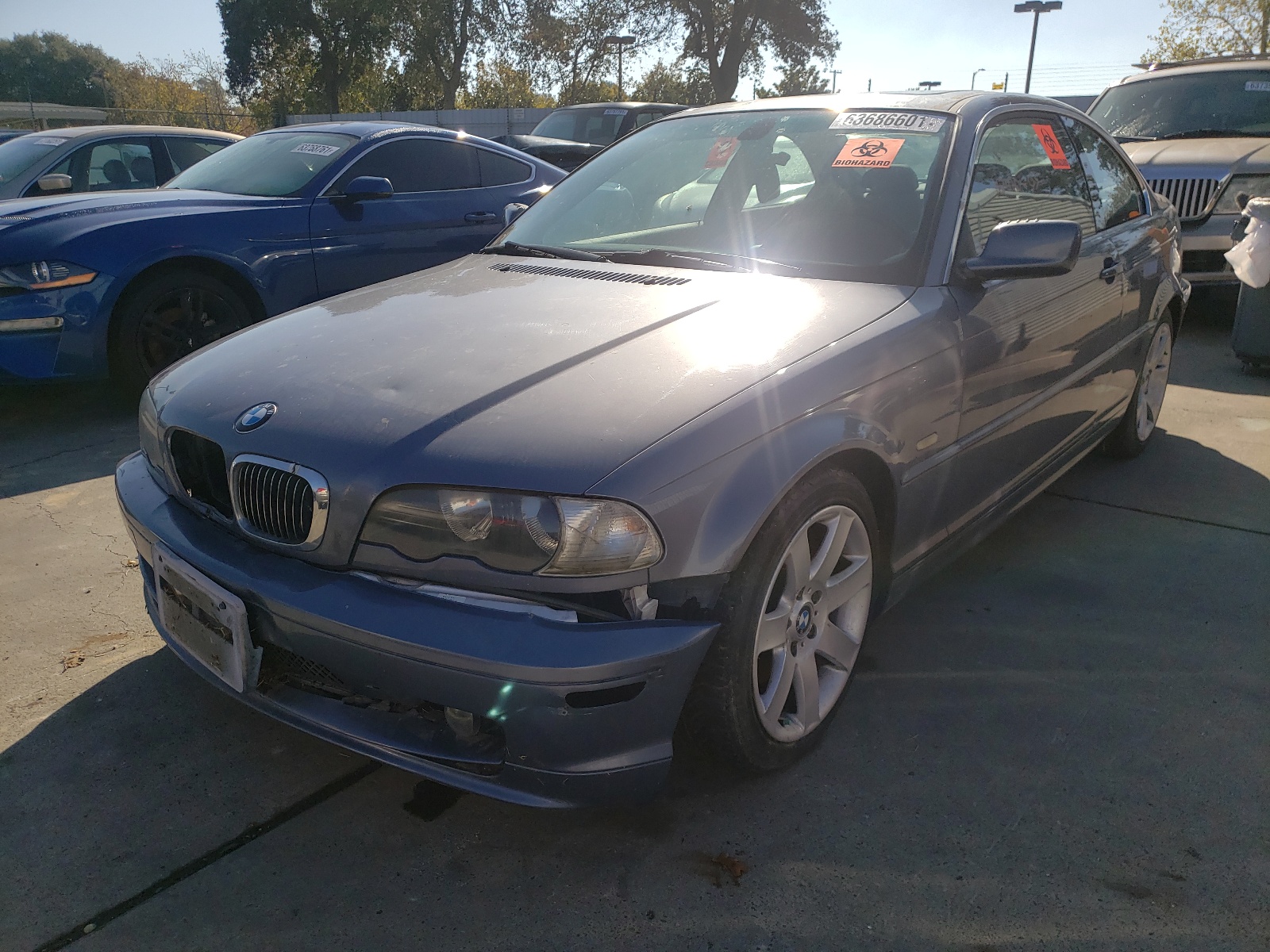 Photo 2 from auction – 2003 BMW 325 CI with VIN WBABN73413PJ16222
