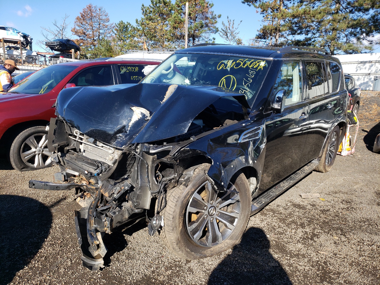 Photo 2 from auction – 2018 NISSAN ARMADA SV with VIN JN8AY2NC7J9558165