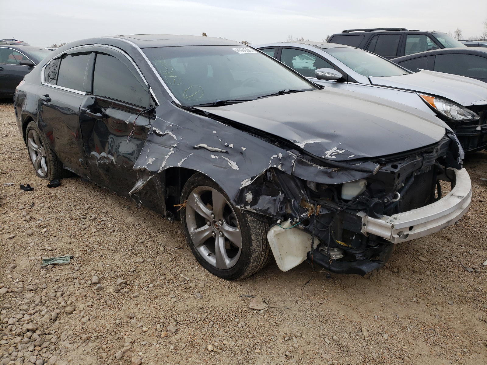 ACURA TL TECH 2013 with VIN 19UUA9F56DA001029 - Photo from auction