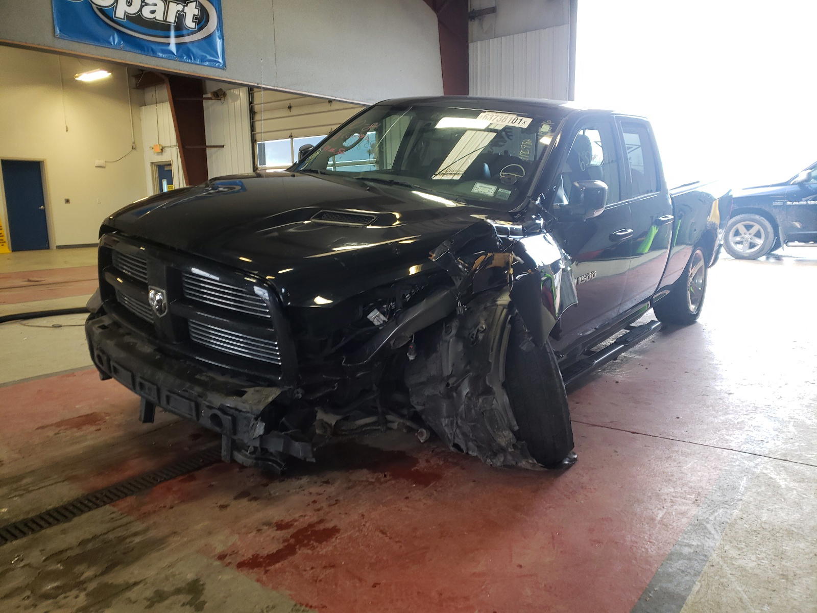 Photo 2 from auction – 2012 DODGE RAM 1500 S with VIN 1C6RD7HT3CS115016